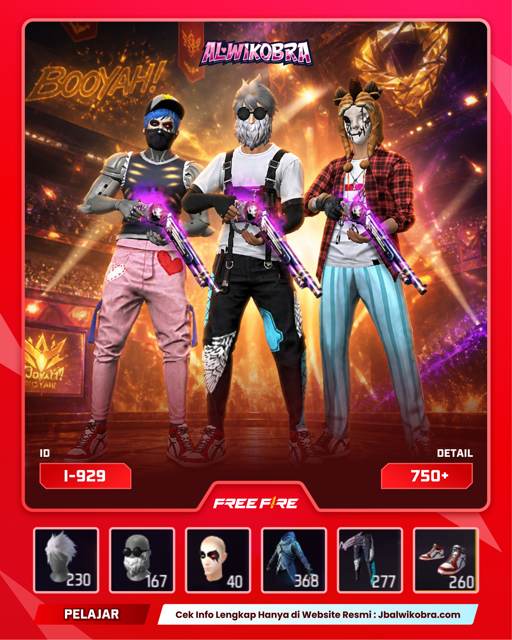 FREE FIRE 929 I — Free Fire — Pelajar