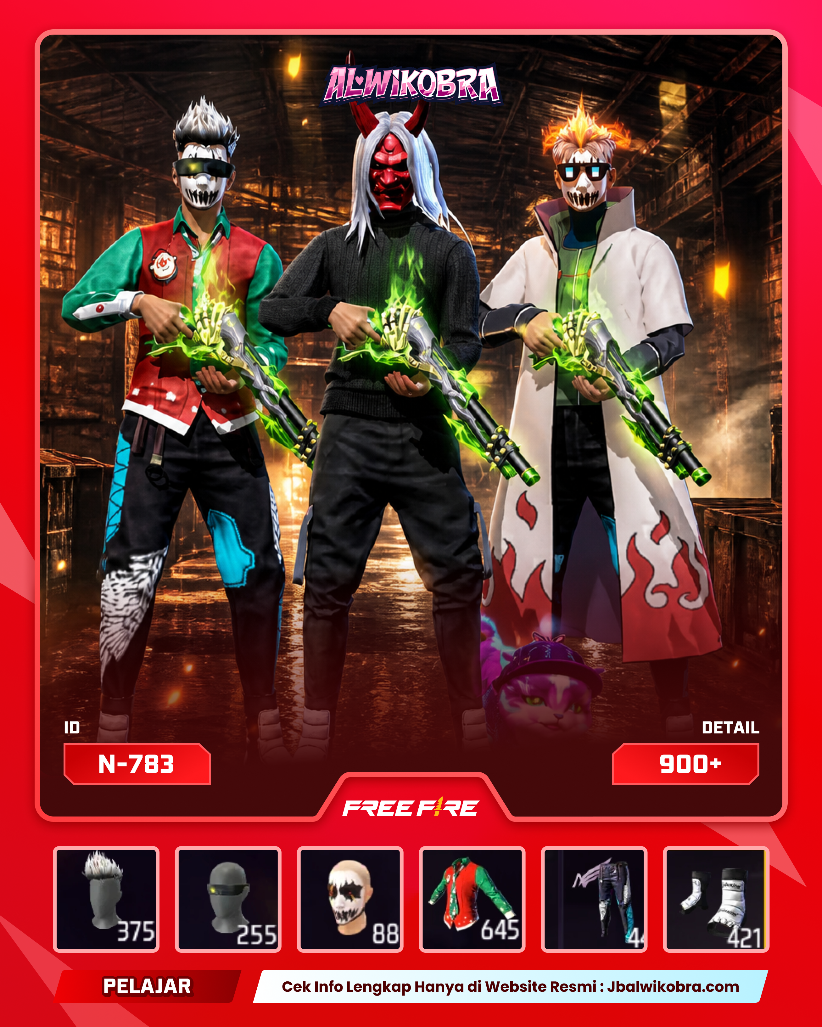 FREE FIRE N783 — Free Fire — Pelajar