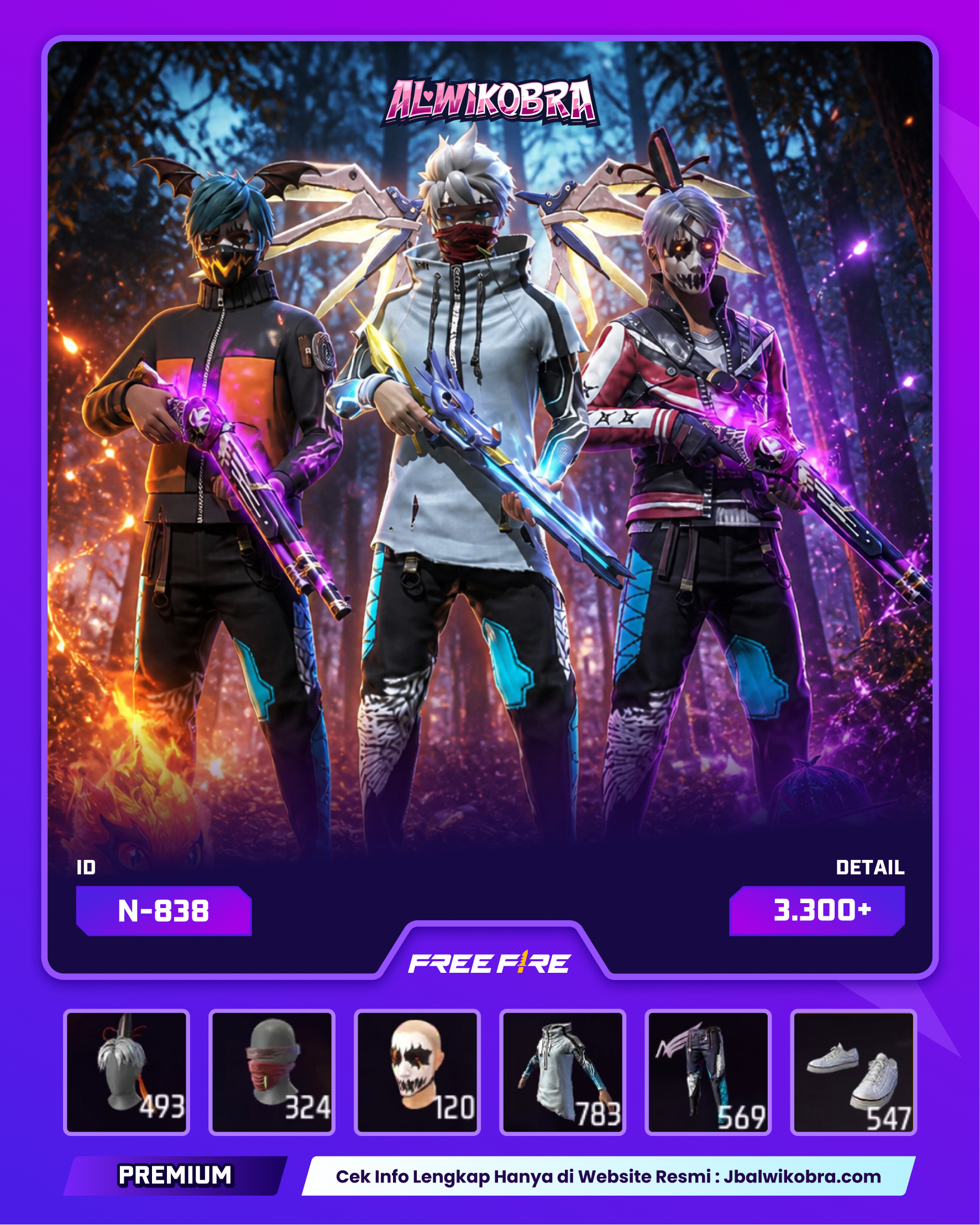 FREE FIRE N838 — Free Fire — Premium