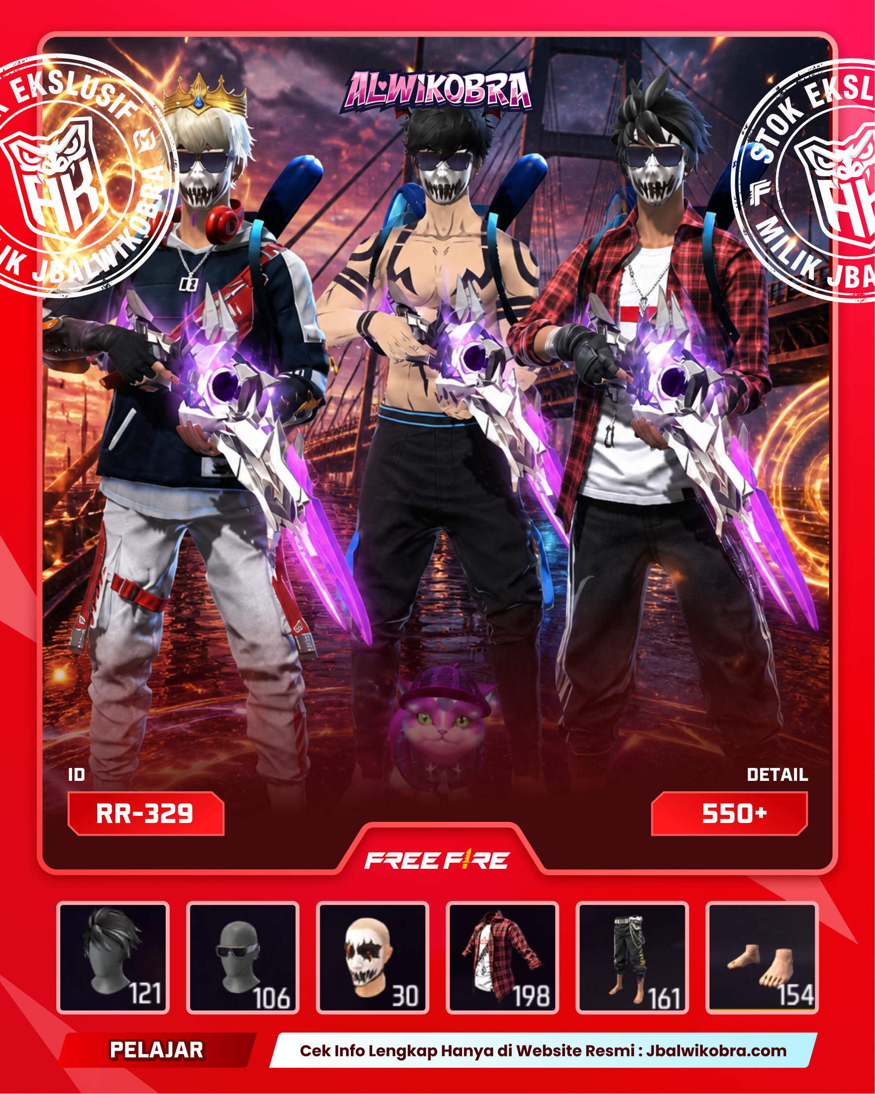 FREE FIRE RR329 — Free Fire — Pelajar