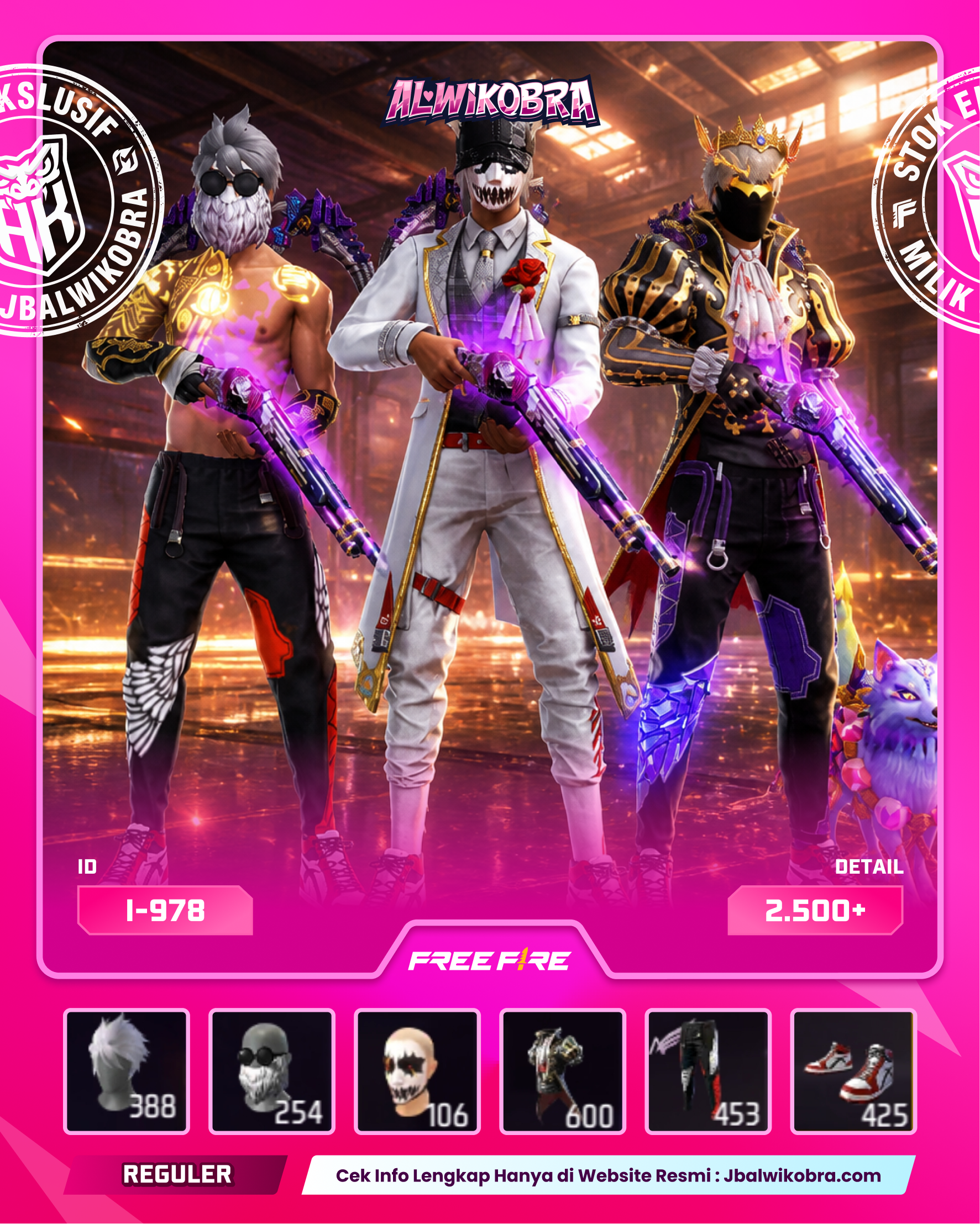 FREE FIRE 978 I — Free Fire — Reguler