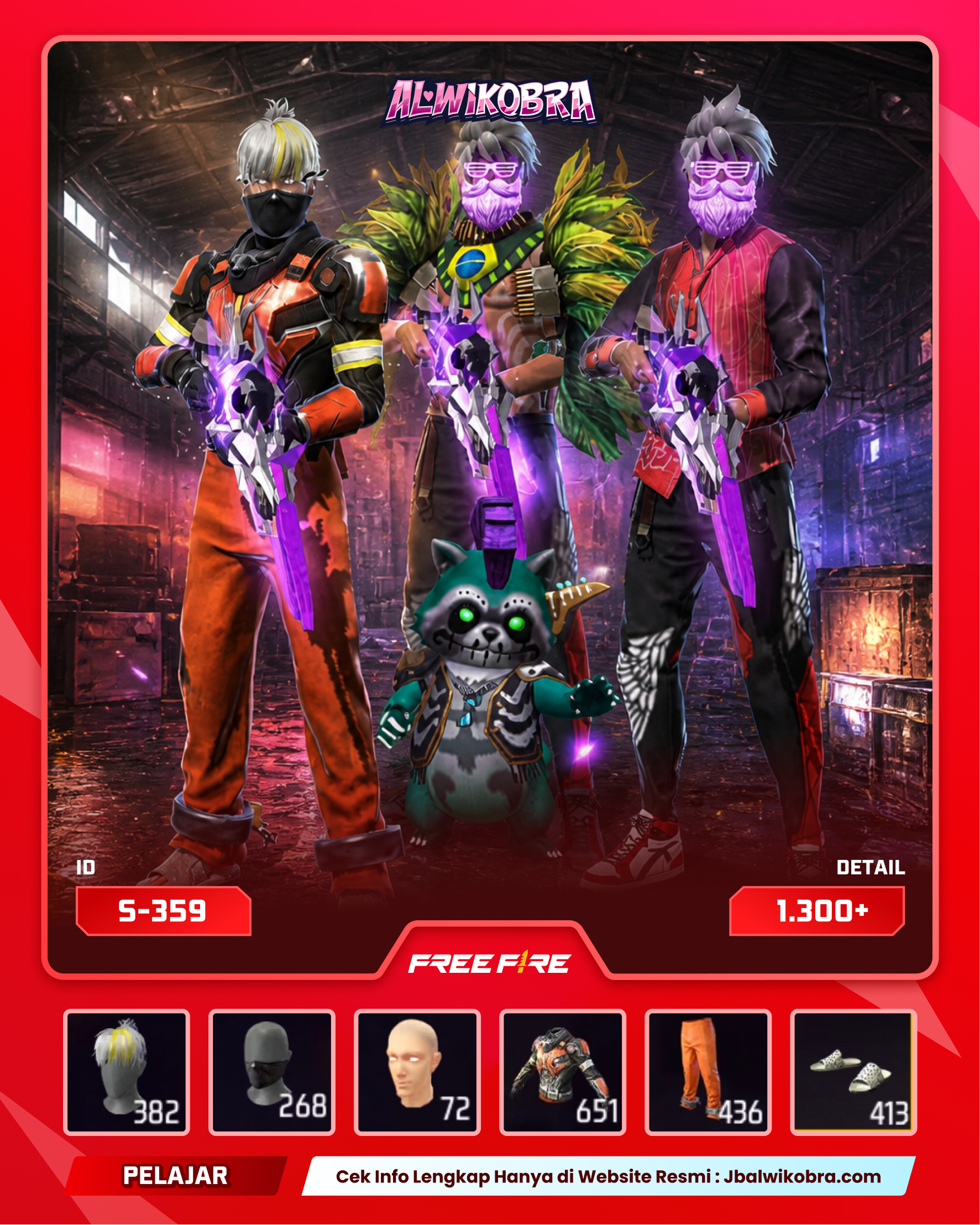 FREE FIRE S359 — Free Fire — Pelajar