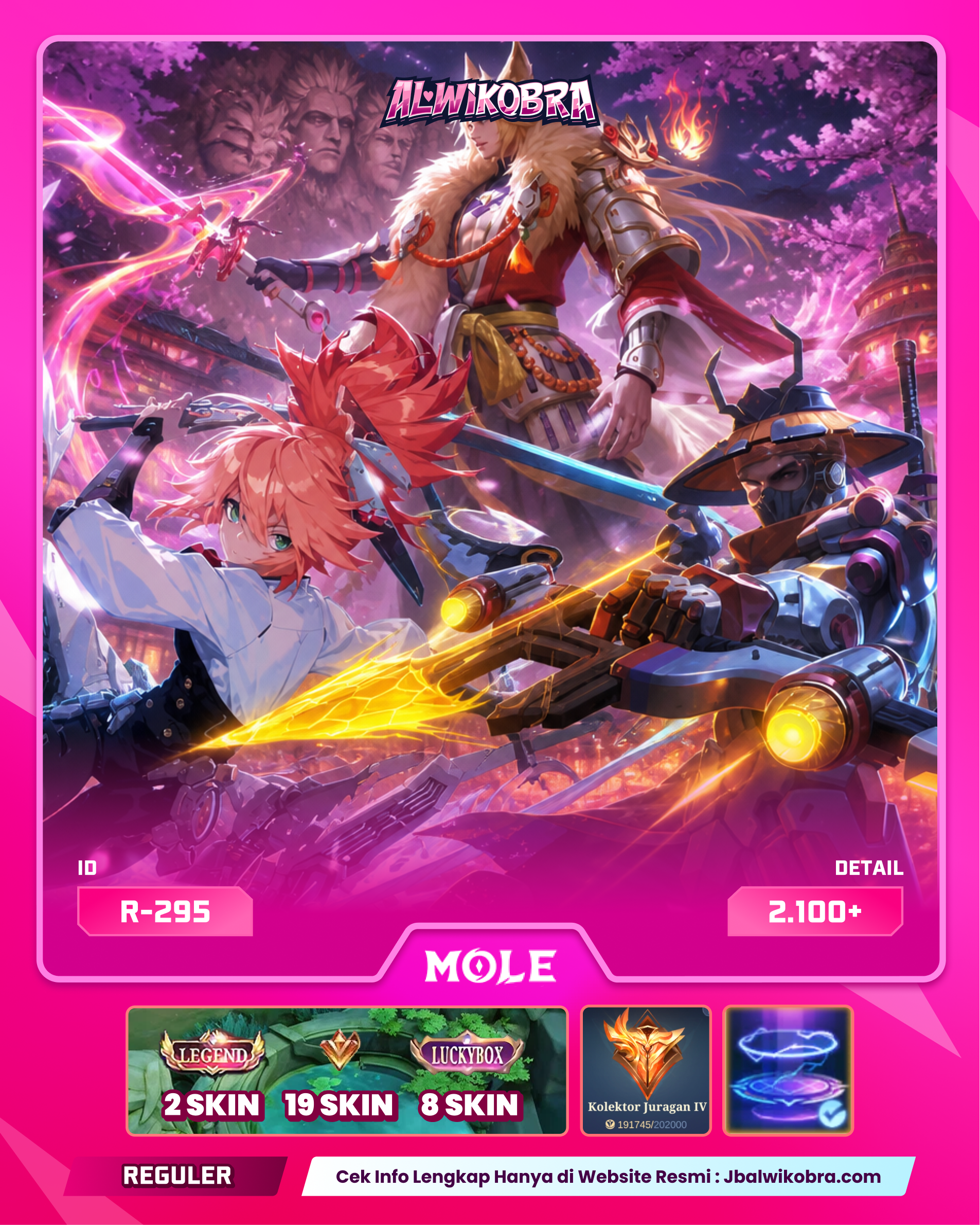 MLBB R295 — MLBB — Reguler