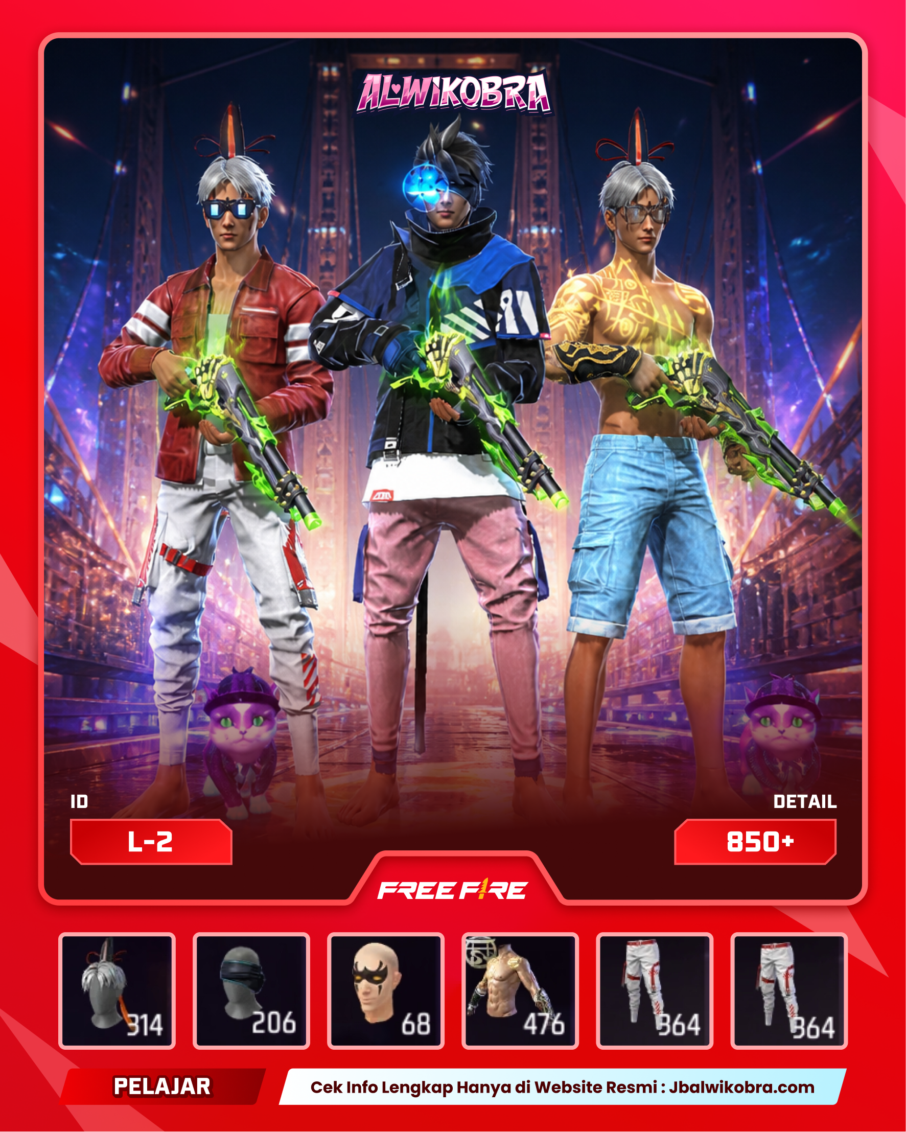 FREE FIRE L2 — Free Fire — Pelajar