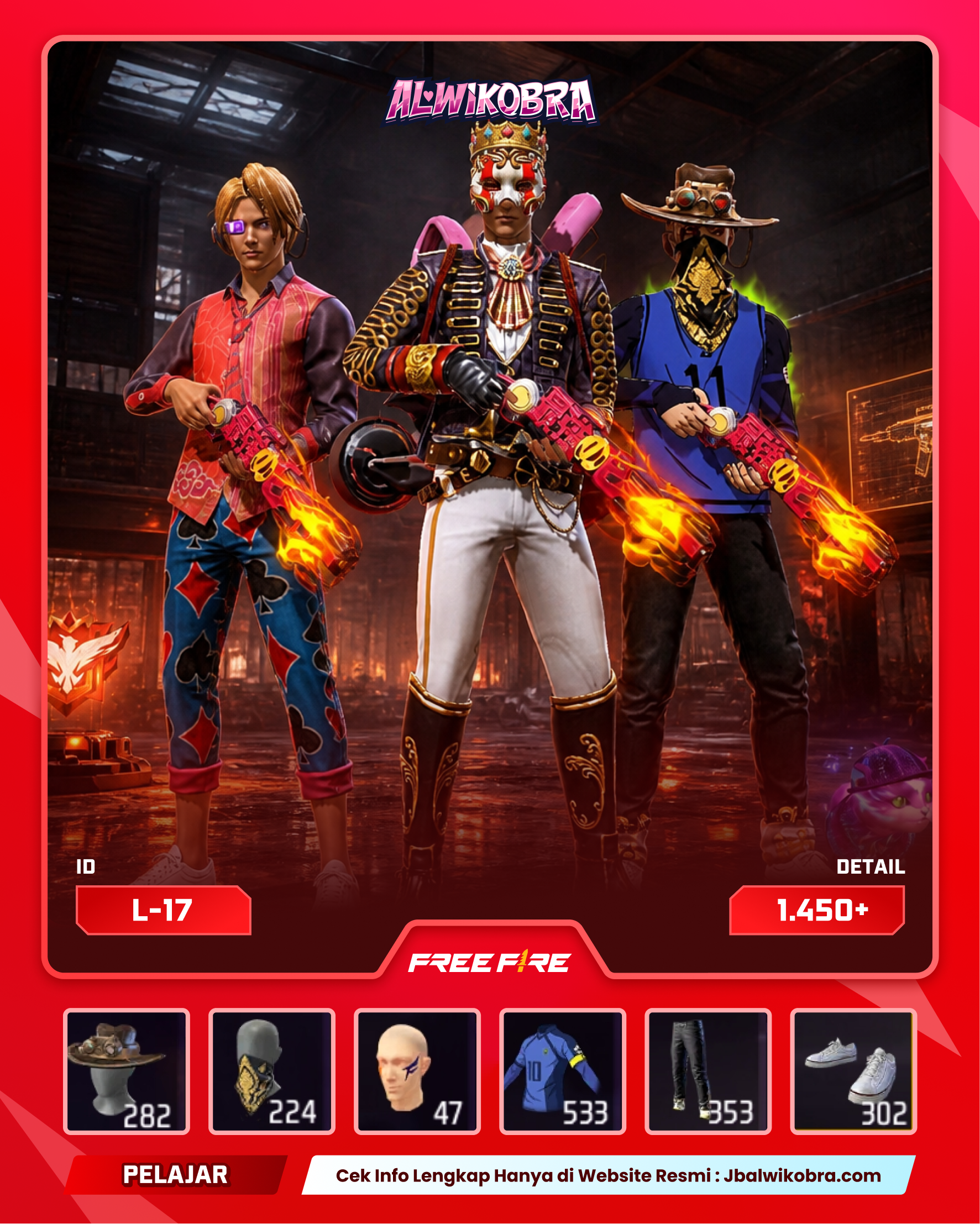 FREE FIRE L17 — Free Fire — Pelajar