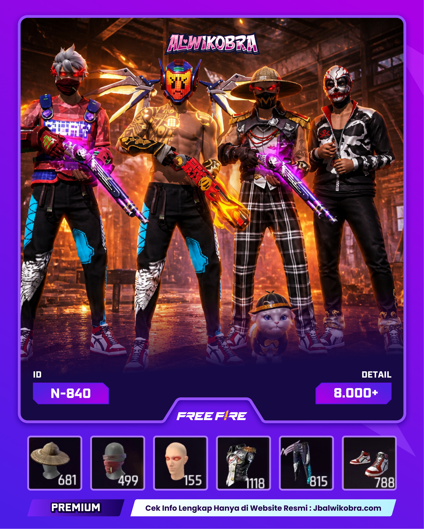 FREE FIRE N840 — Free Fire — Premium