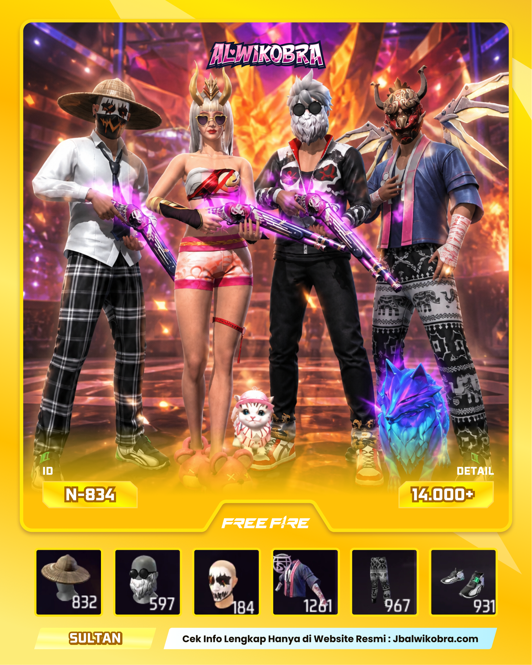 FREE FIRE N834 — Free Fire — Premium
