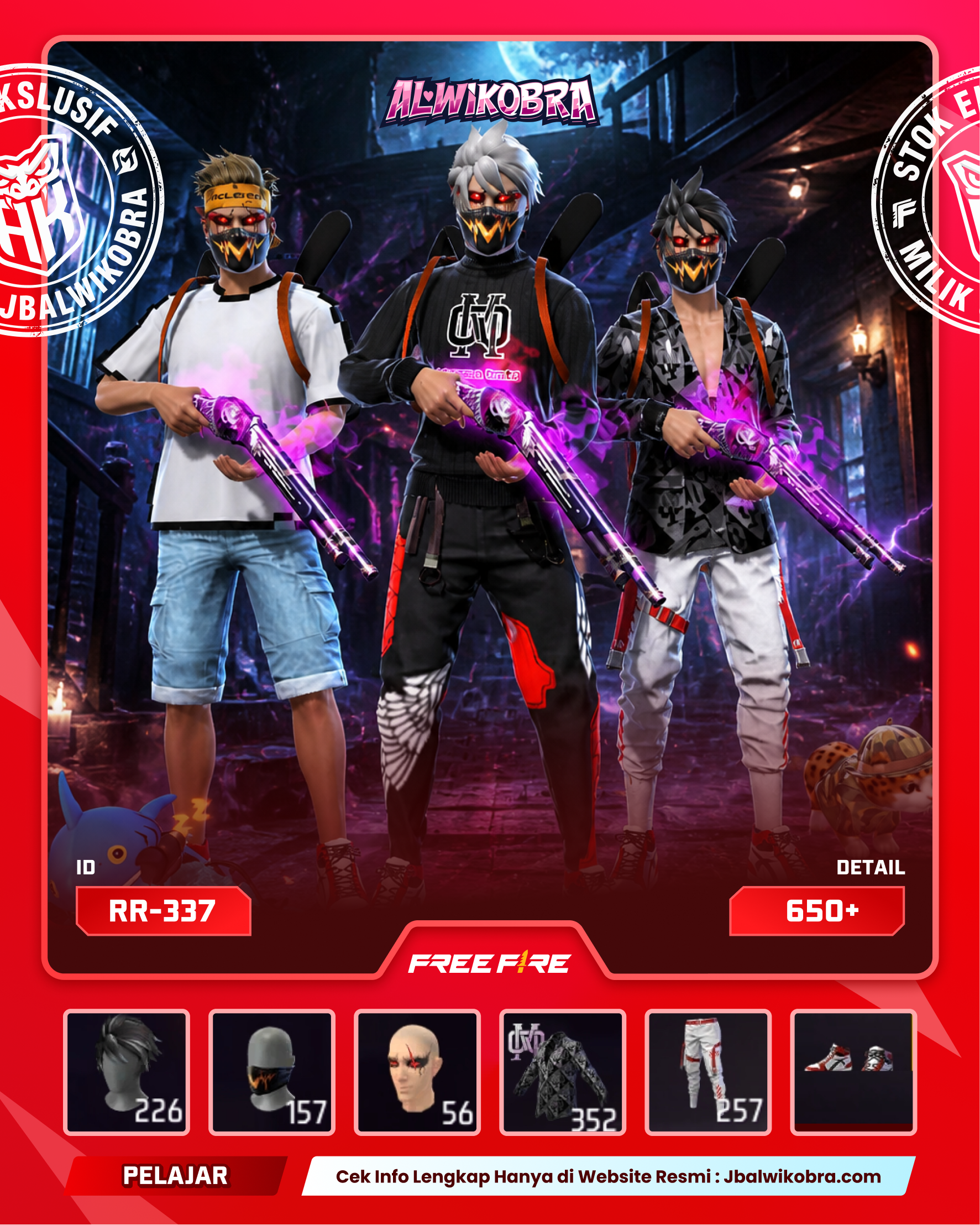 FREE FIRE RR337 — Free Fire — Pelajar