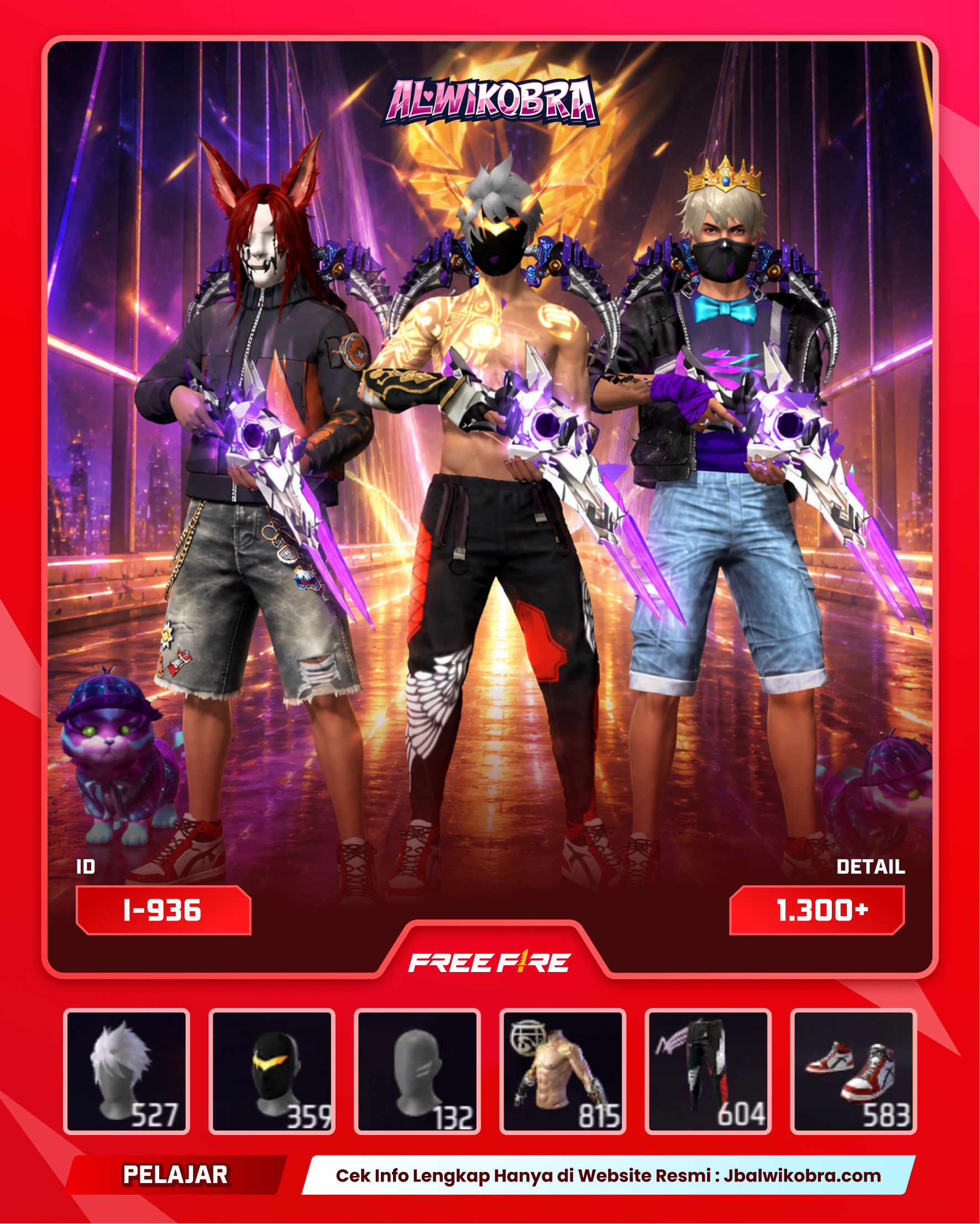 FREE FIRE 936 I — Free Fire — Pelajar