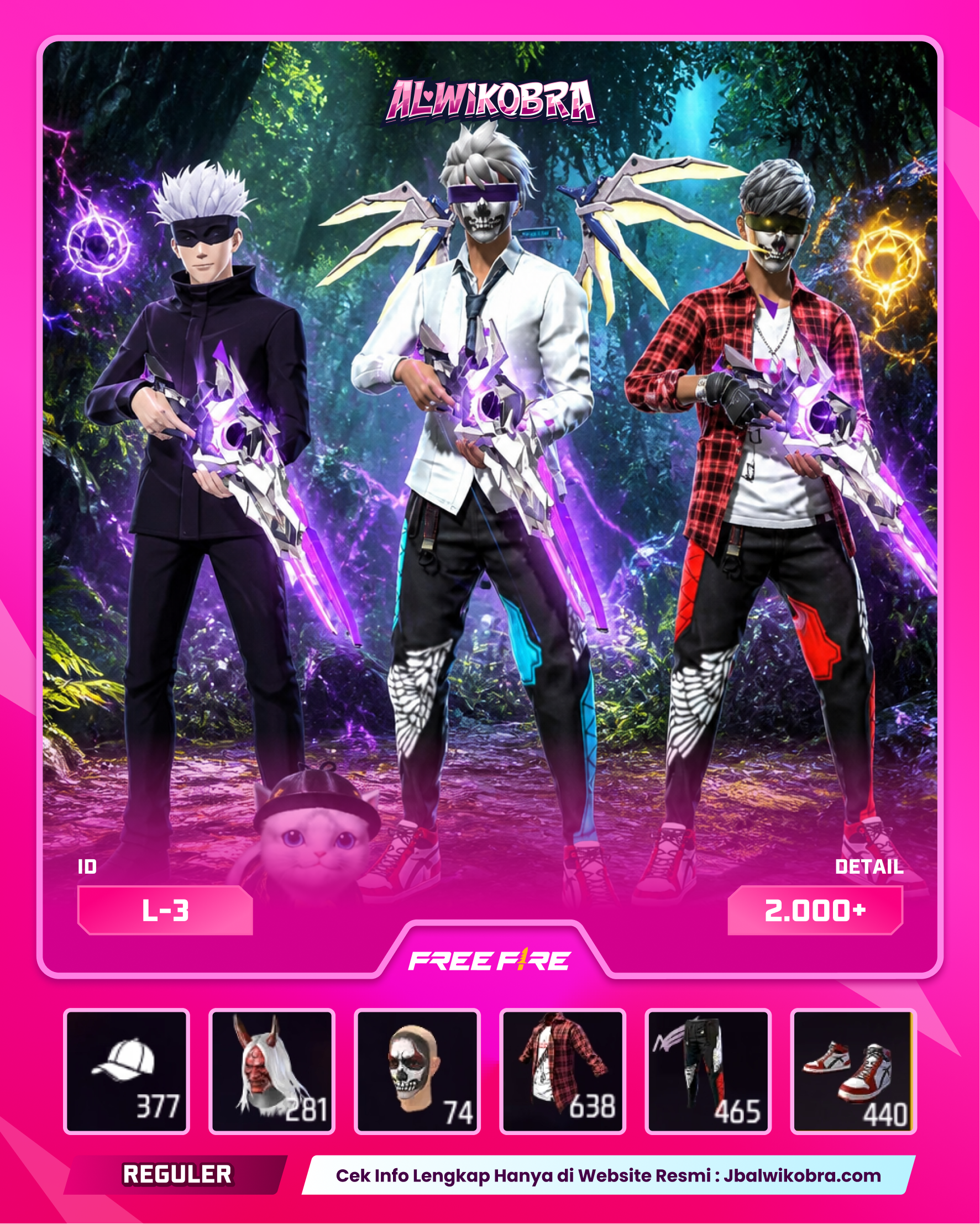 FREE FIRE L3 — Free Fire — Reguler