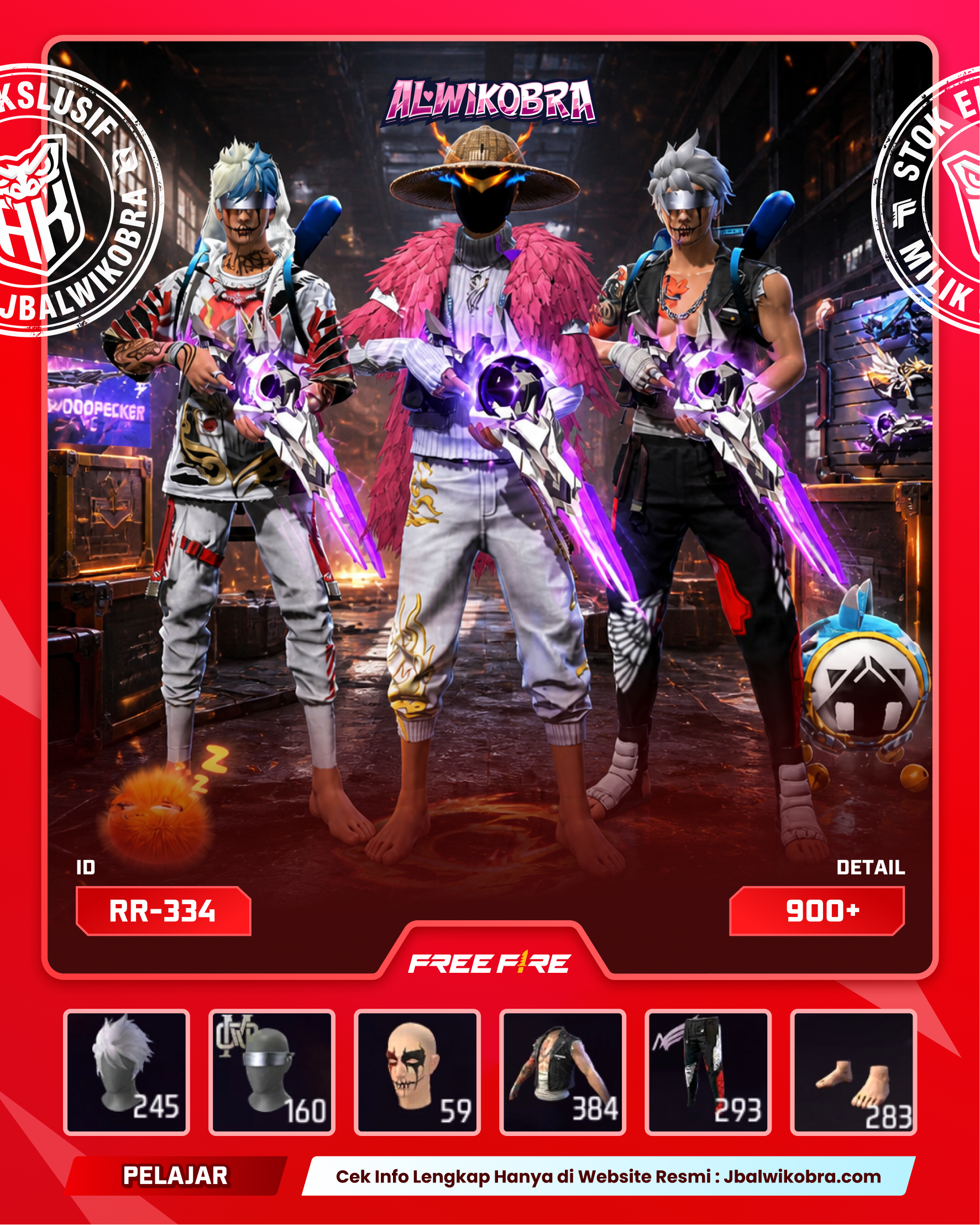 FREE FIRE RR334 — Free Fire — Pelajar