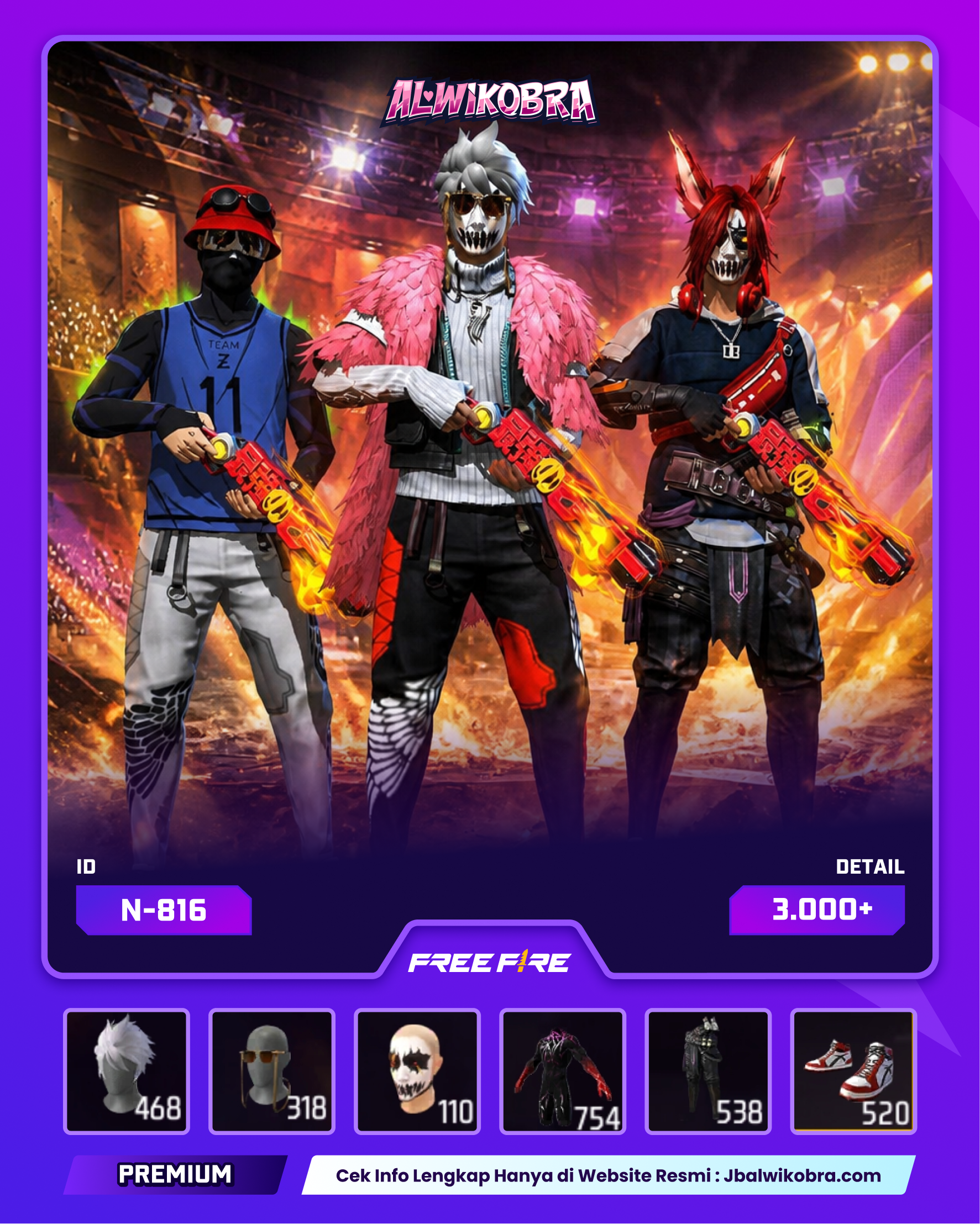 FREE FIRE N816 — Free Fire — Premium