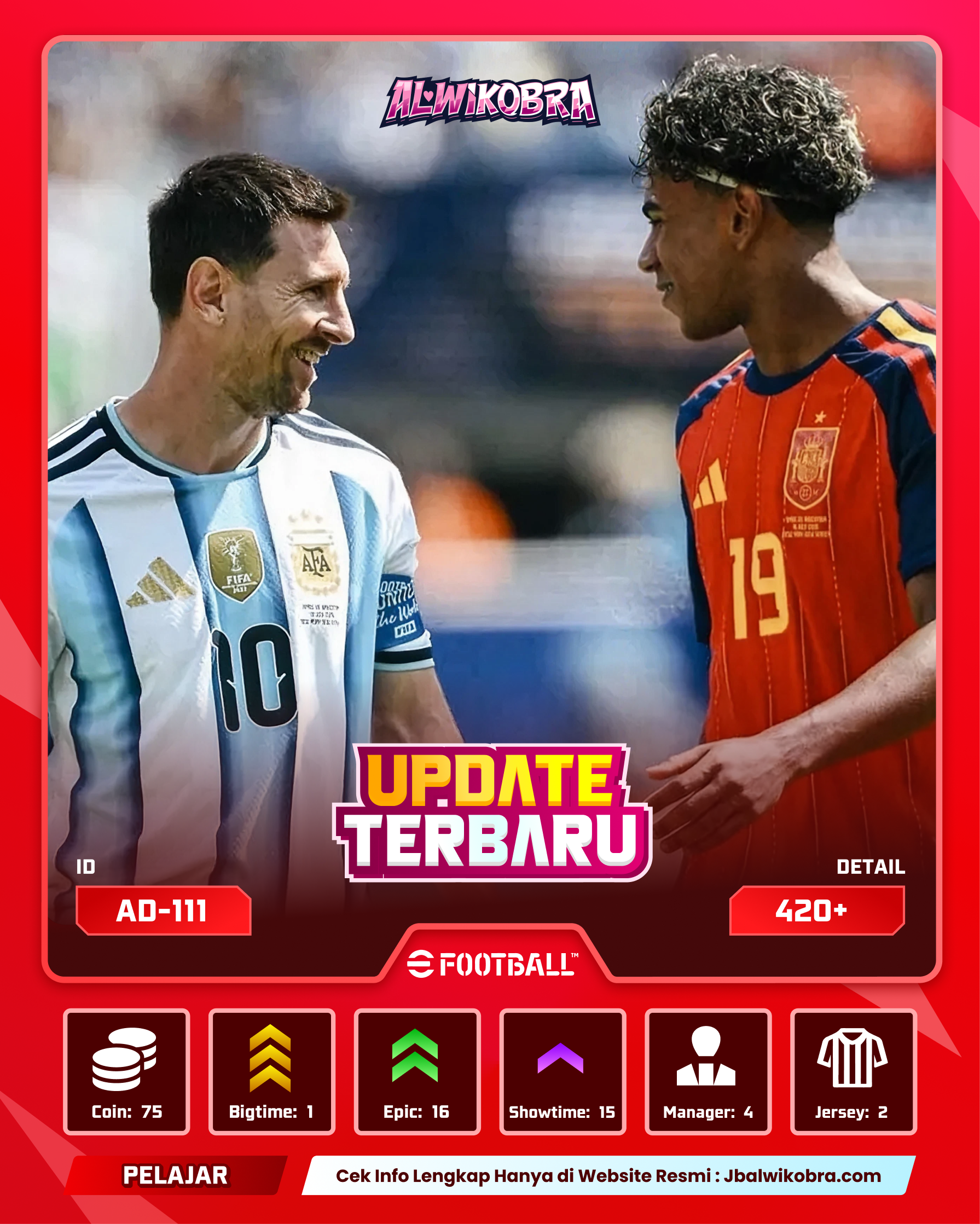 EFOOTBALL AD111 — eFootball — Pelajar