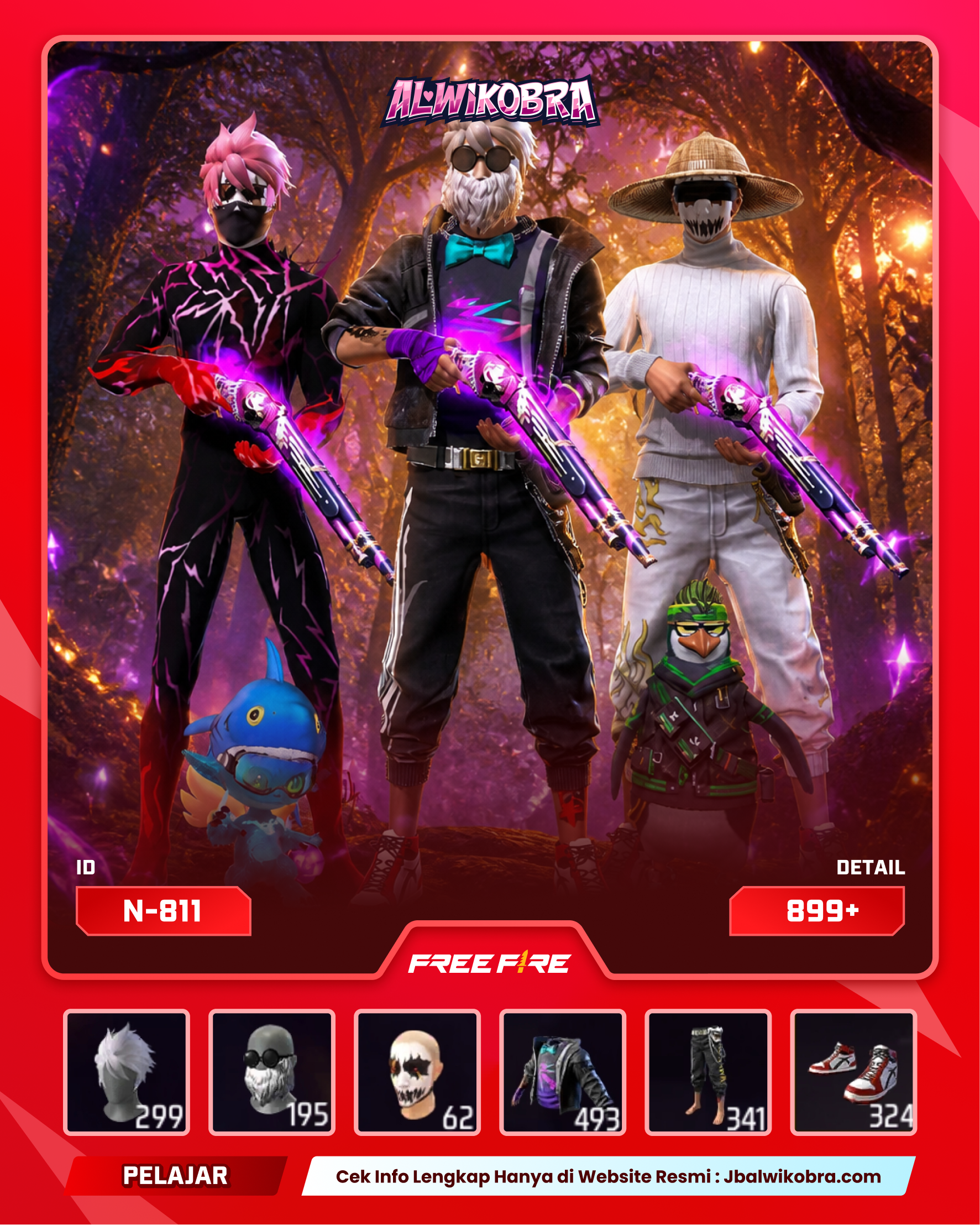 FREE FIRE N811 — Free Fire — Pelajar