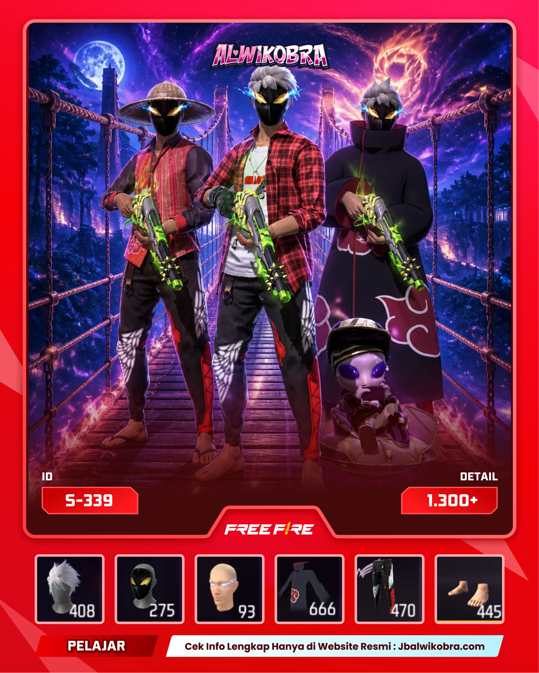 FREE FIRE S339 — Free Fire — Pelajar