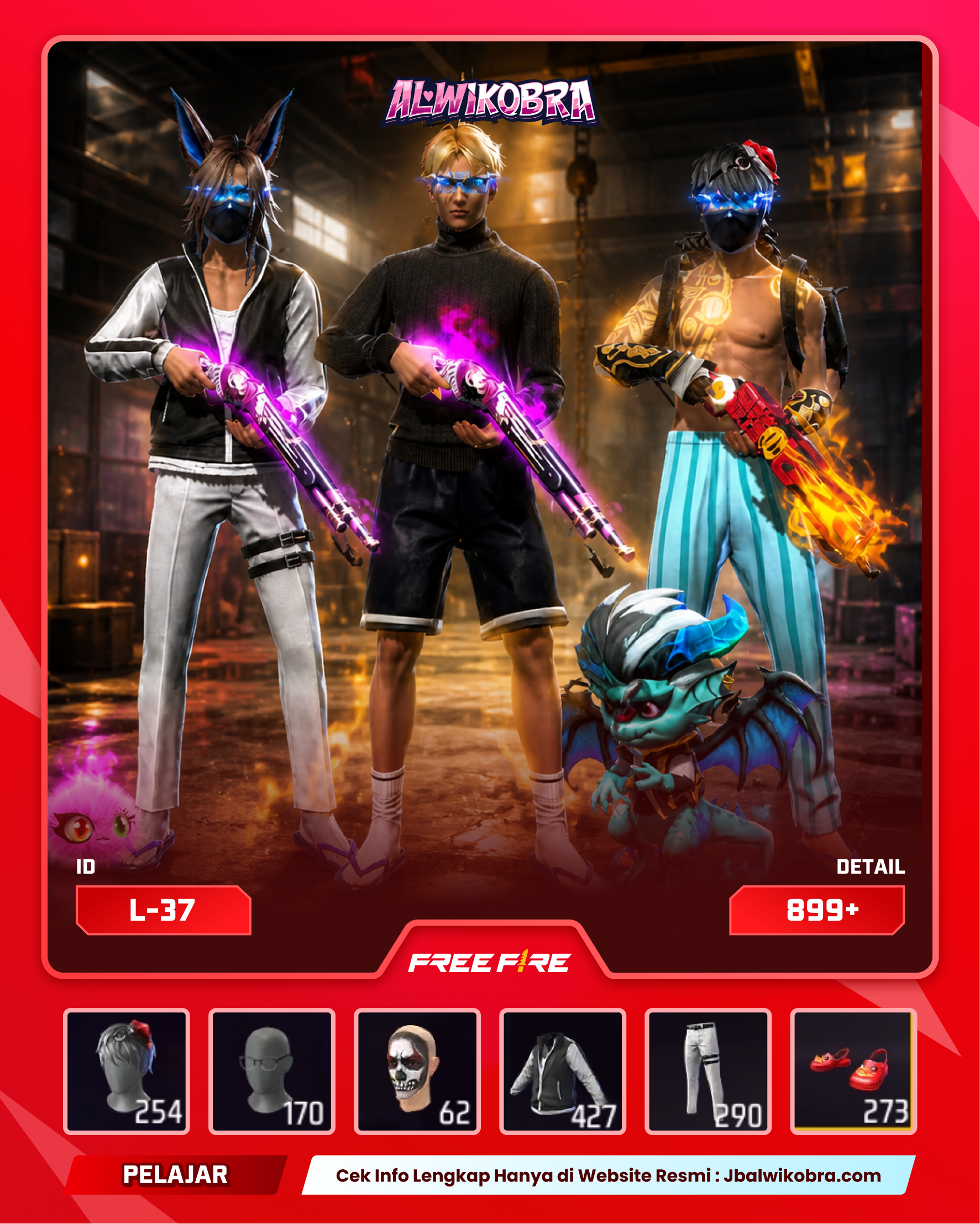 FREE FIRE L37 — Free Fire — Pelajar