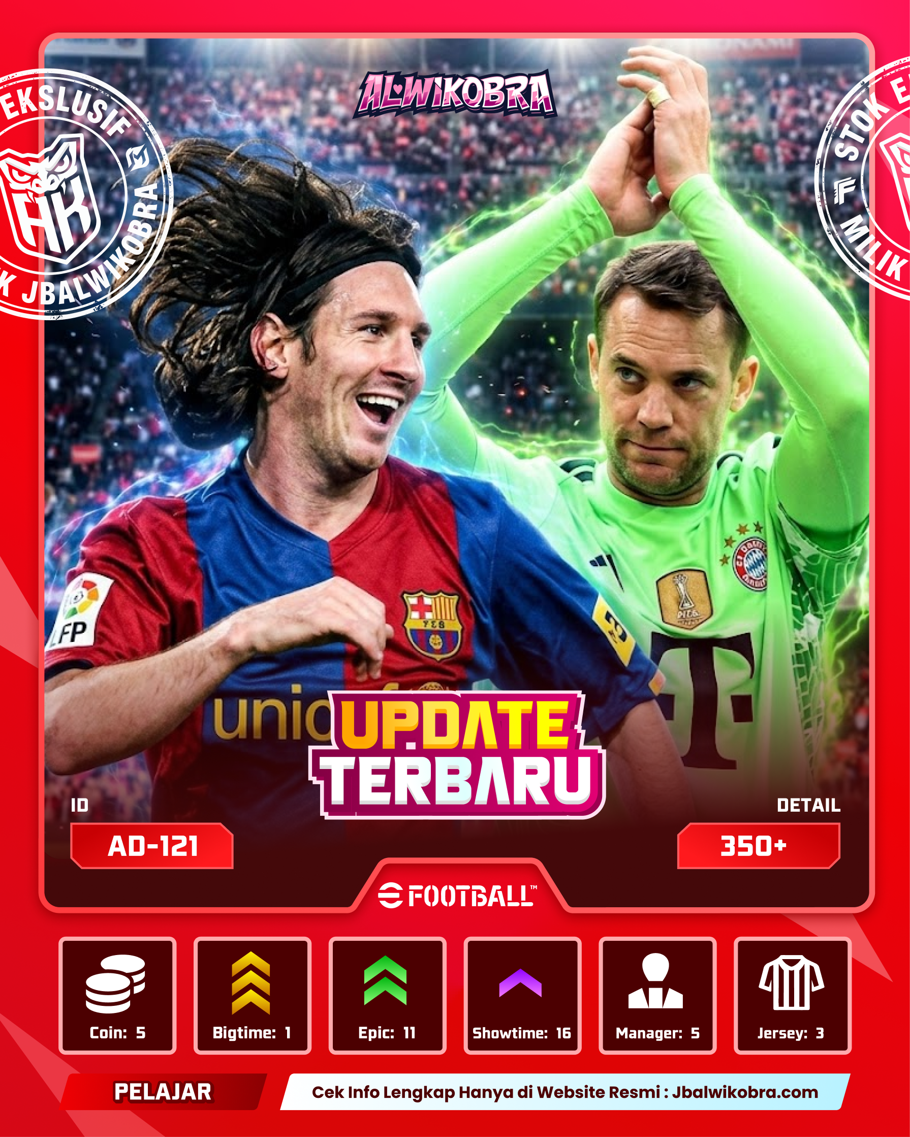 EFOOTBALL AD121 — eFootball — Pelajar