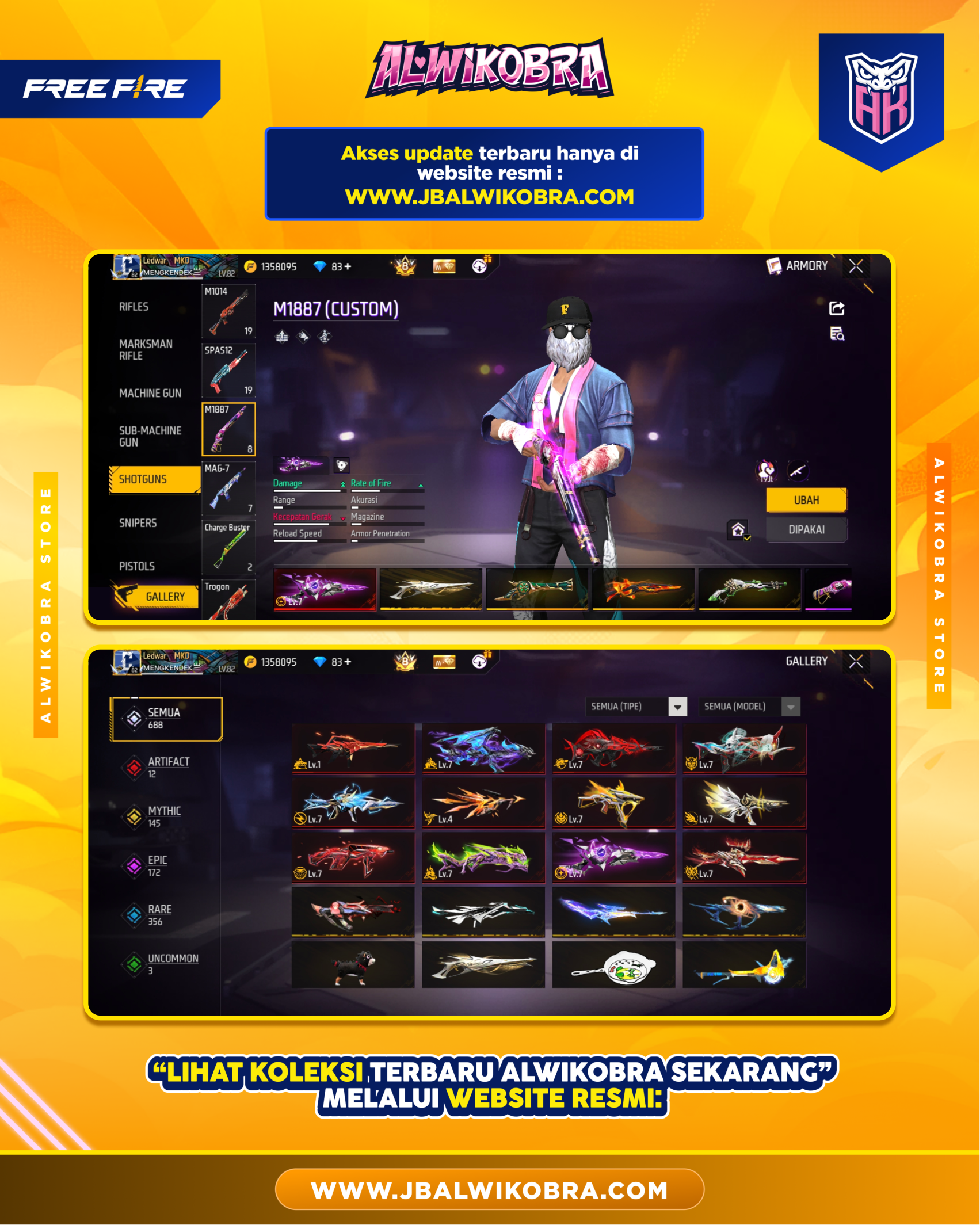 FREE FIRE 959 I 8