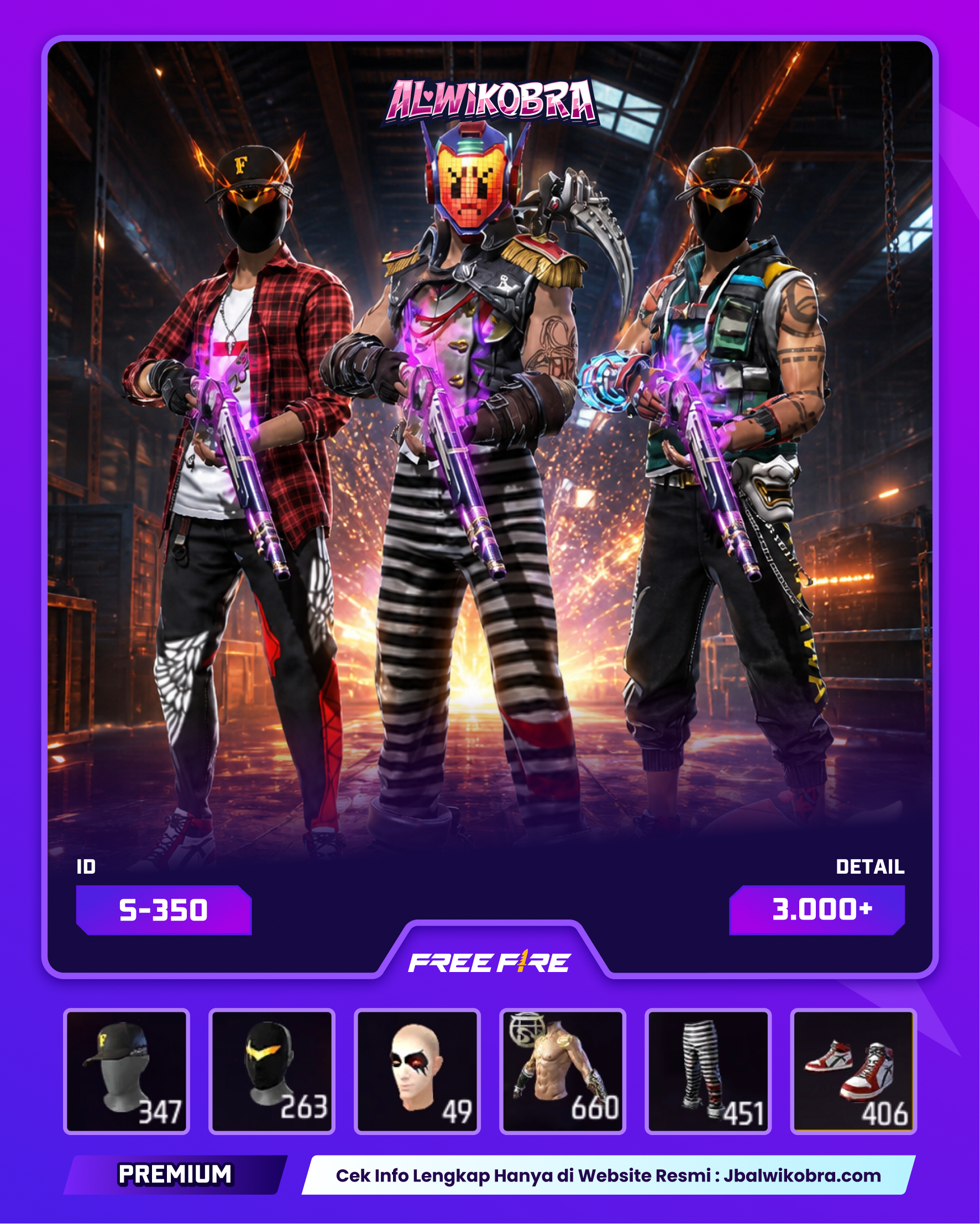 FREE FIRE S350 — Free Fire — Premium