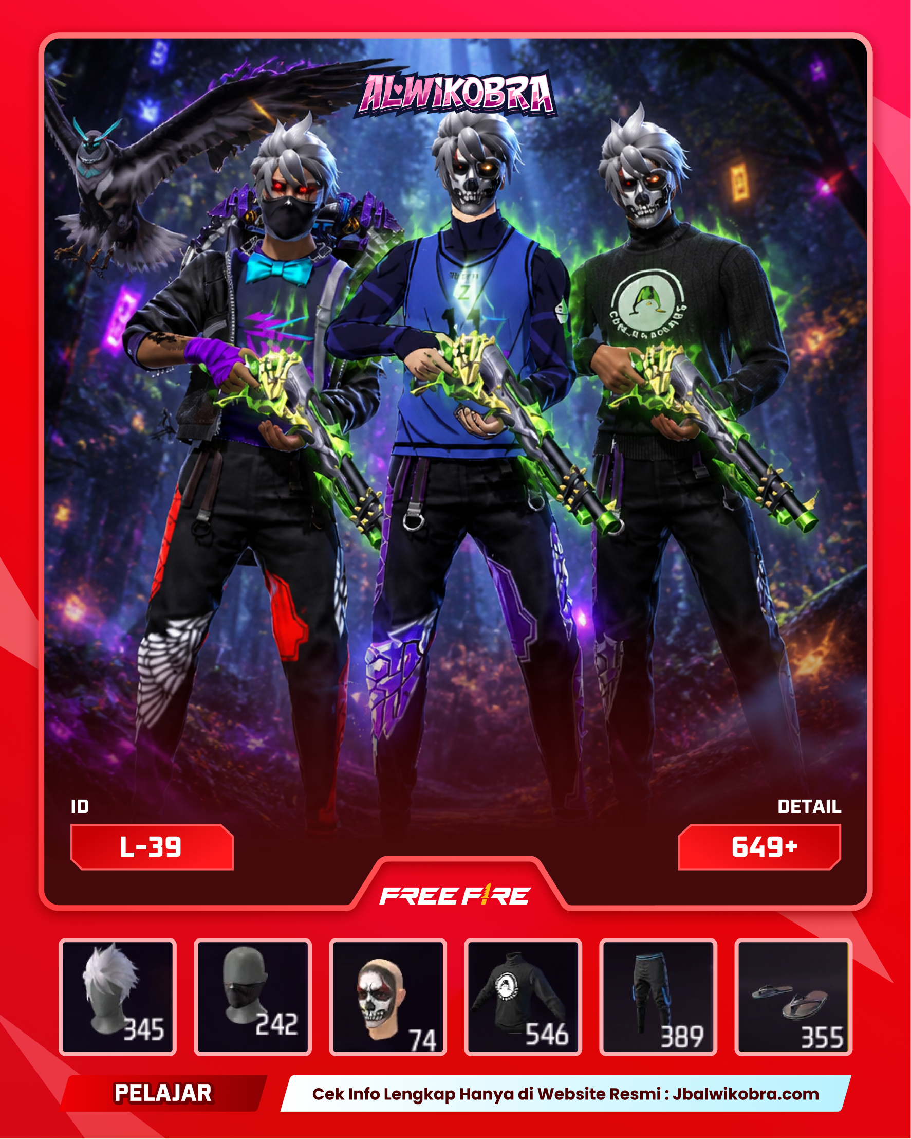 FREE FIRE L39 — Free Fire — Pelajar