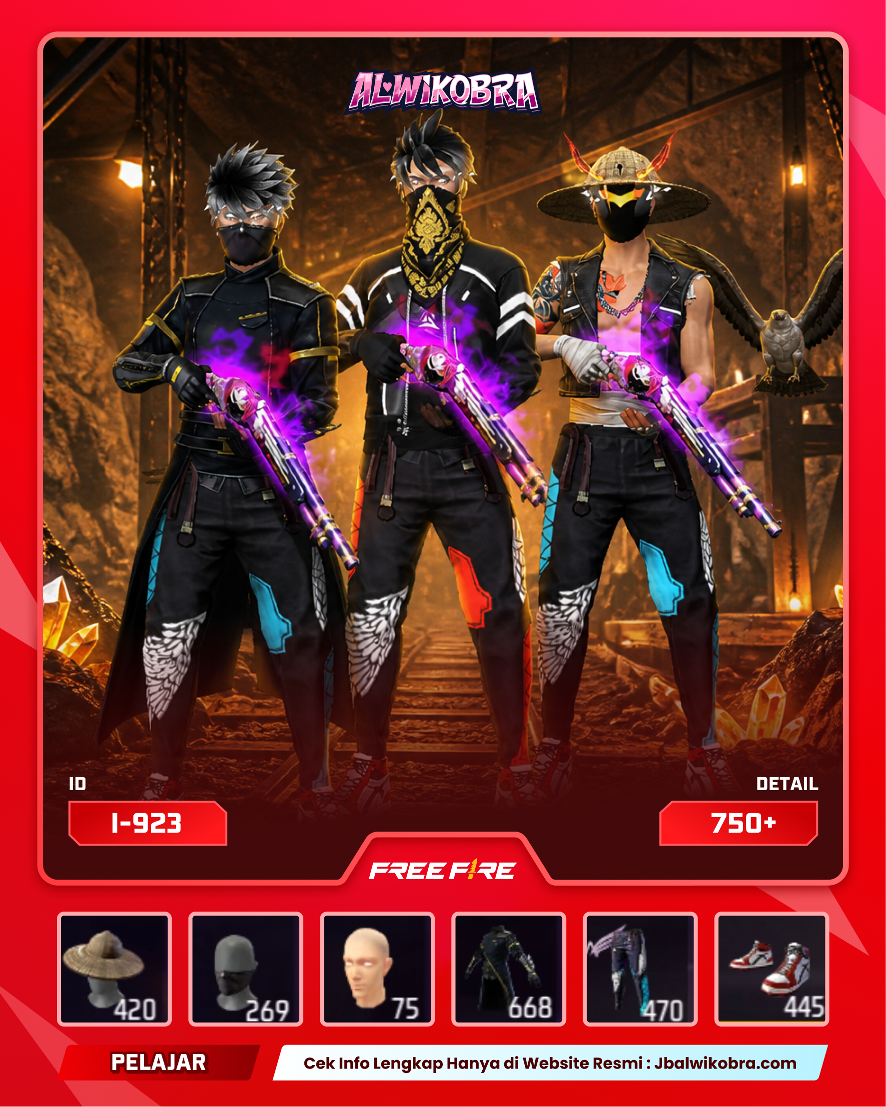FREE FIRE 923 I — Free Fire — Pelajar