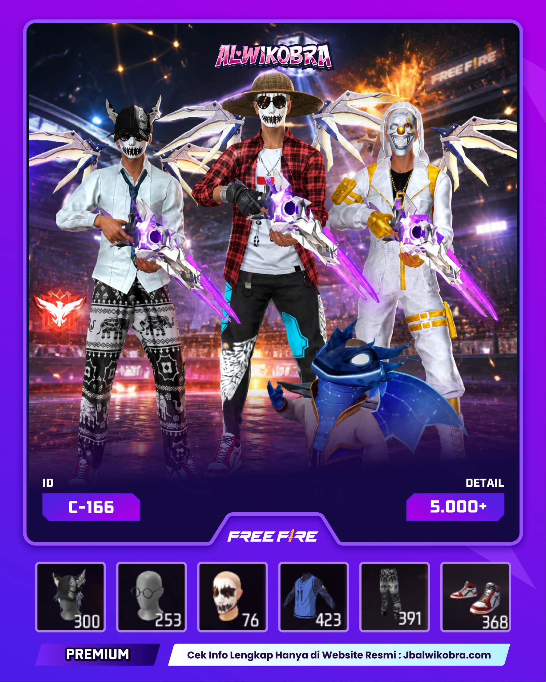 FREE FIRE C166 — Free Fire — Premium