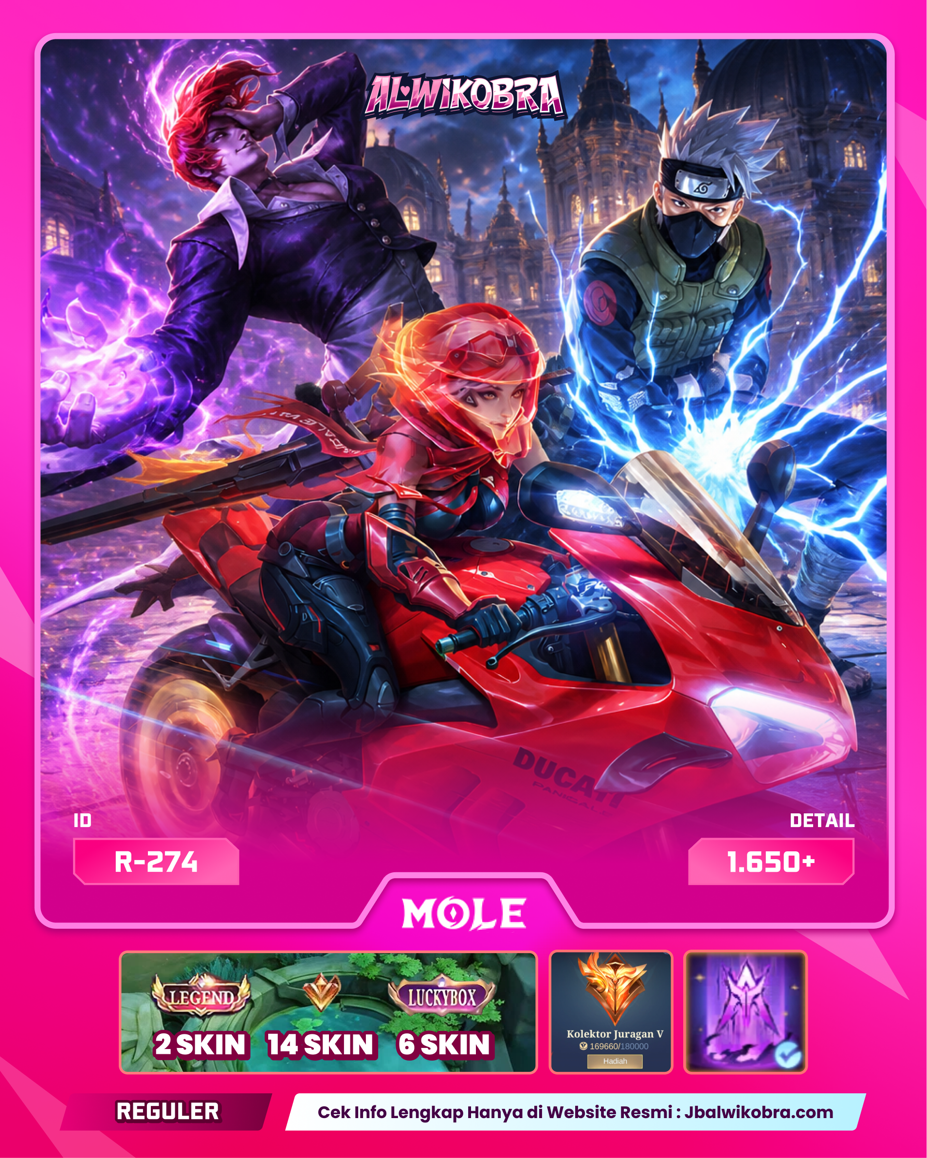 MLBB R274 — MLBB — Reguler
