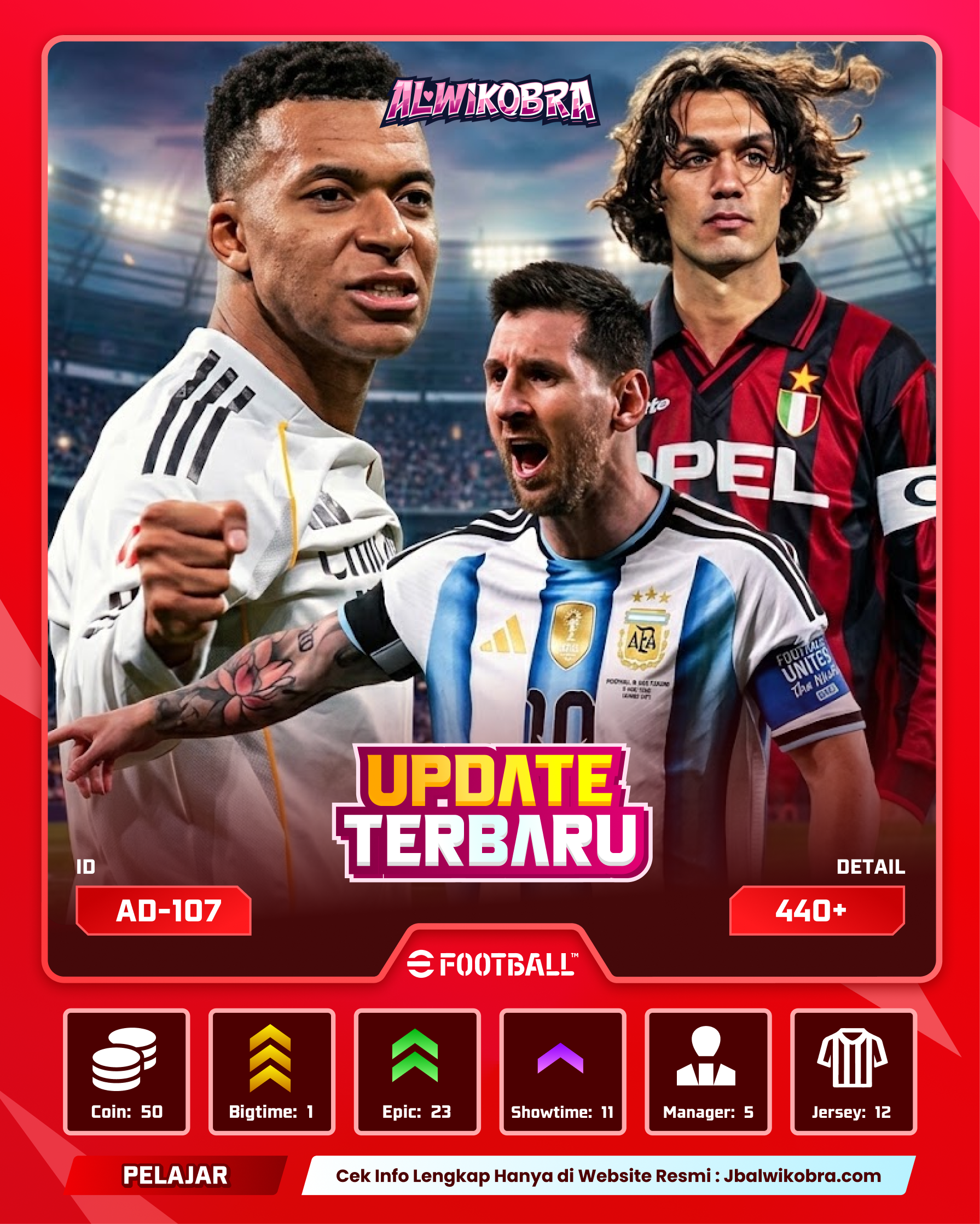 EFOOTBALL AD107 — eFootball — Pelajar
