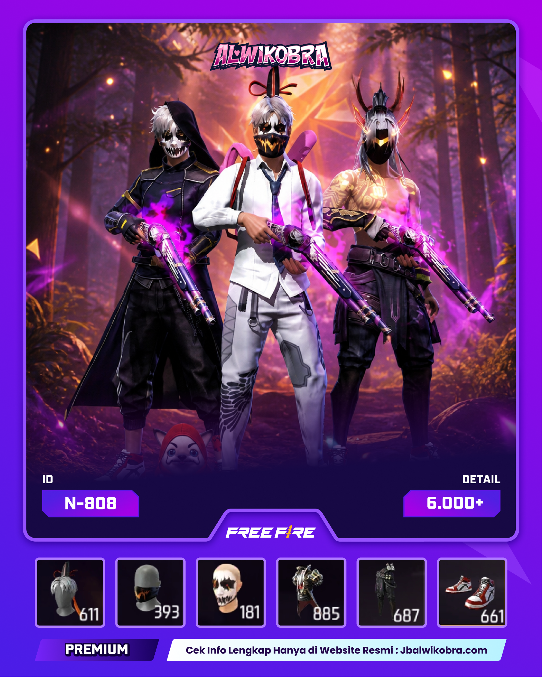 FREE FIRE N808 — Free Fire — Premium