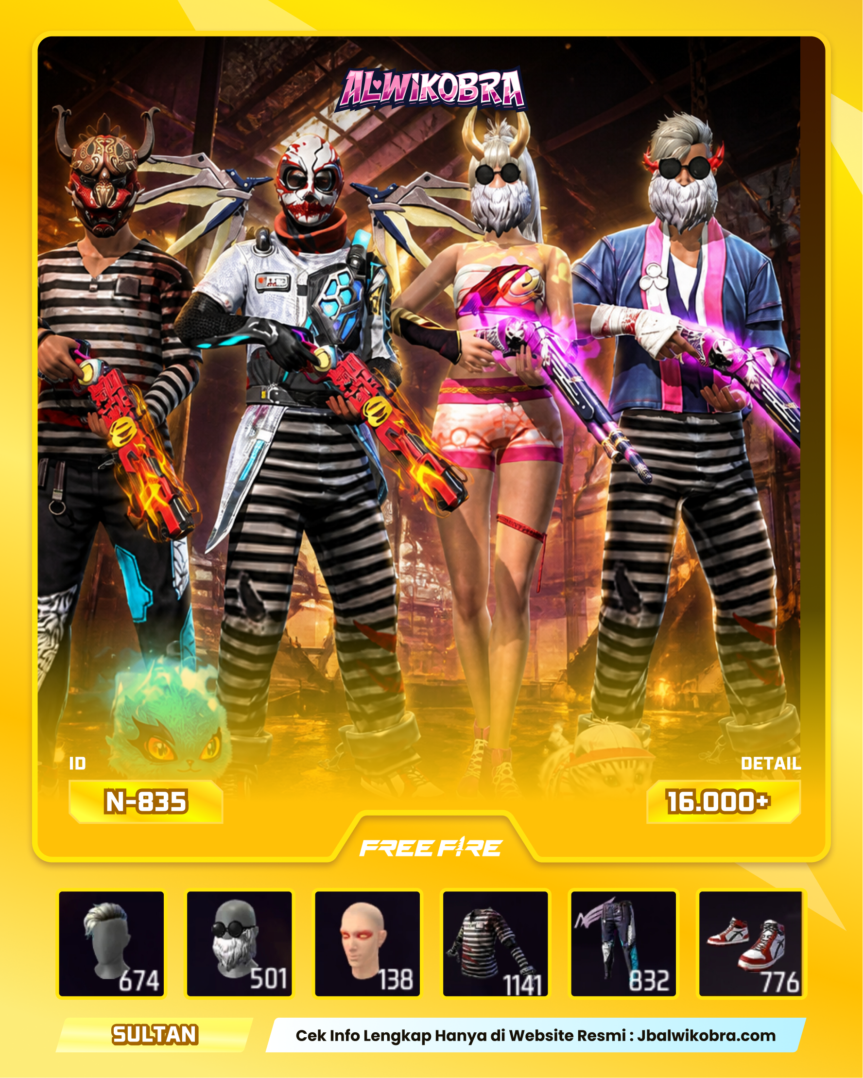 FREE FIRE N835 — Free Fire — Premium