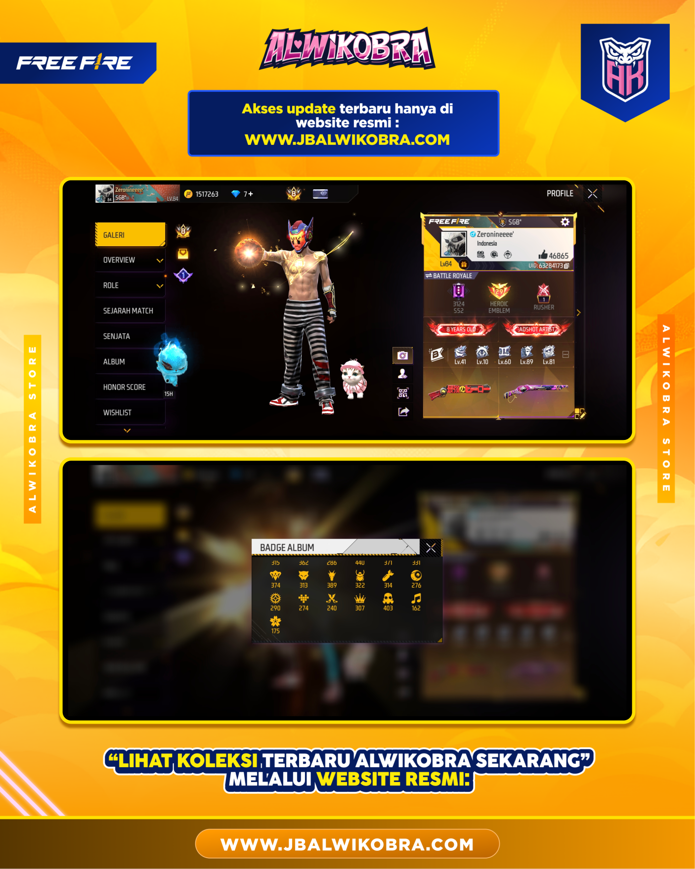 FREE FIRE N835 2