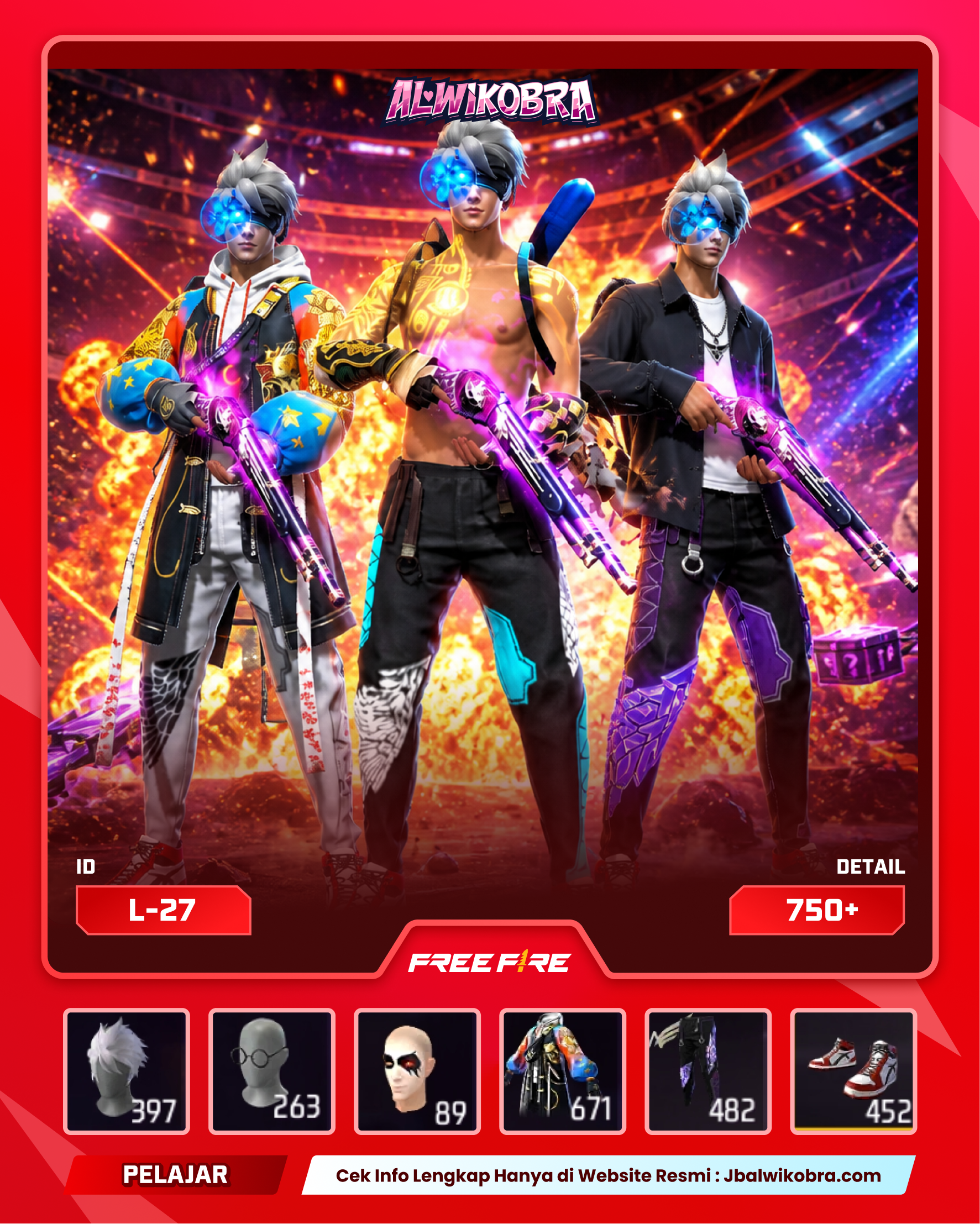 FREE FIRE L27 — Free Fire — Pelajar