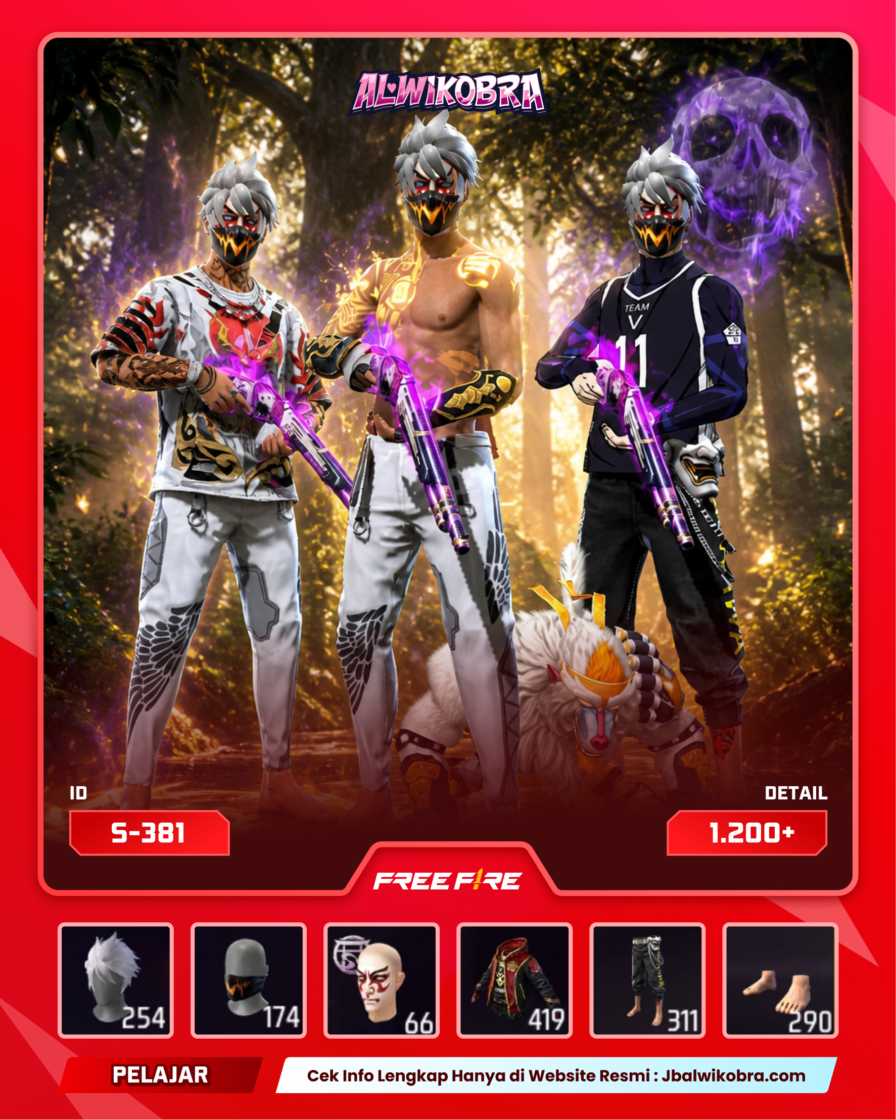 FREE FIRE S381 — Free Fire — Pelajar