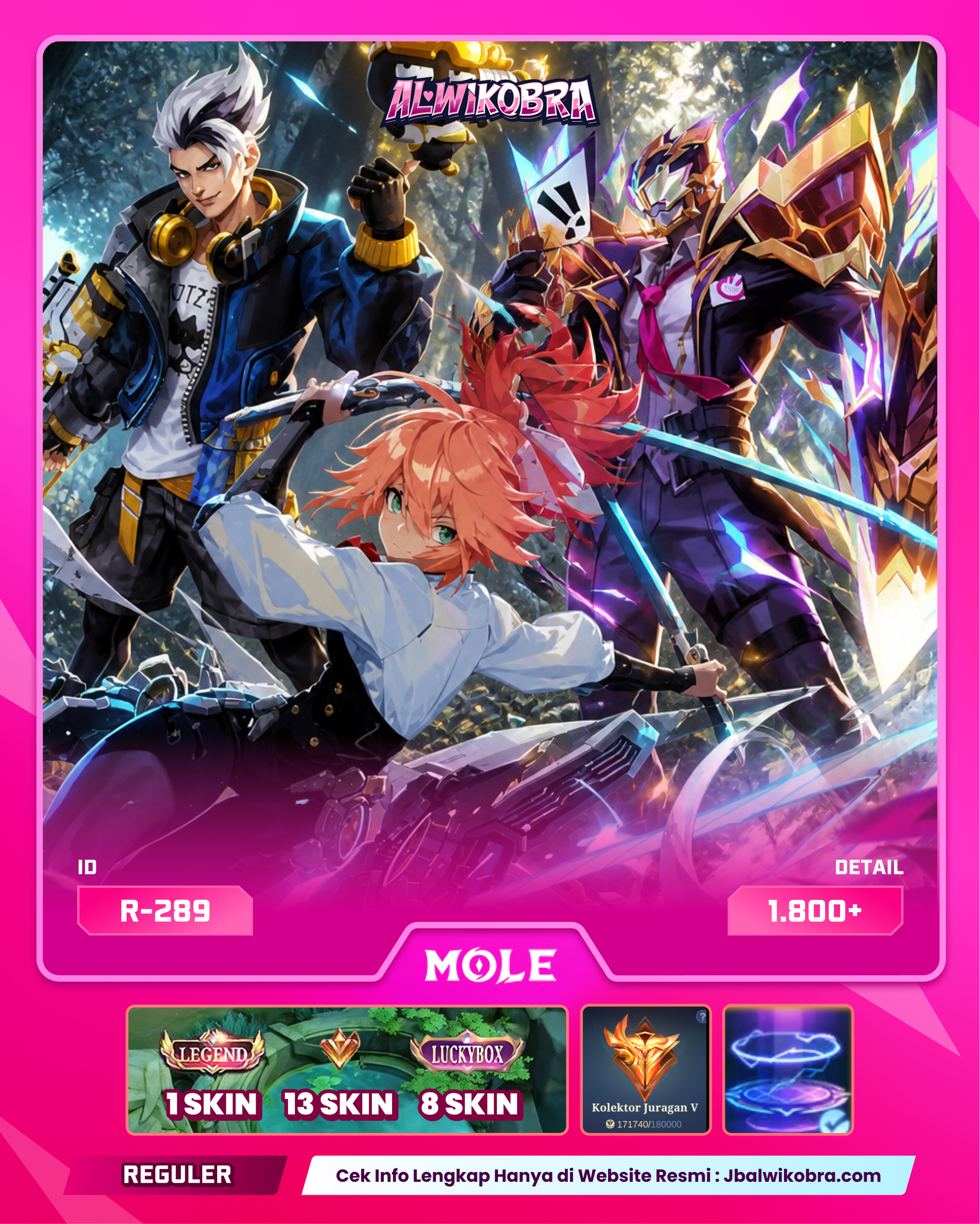 MLBB R289 — MLBB — Reguler