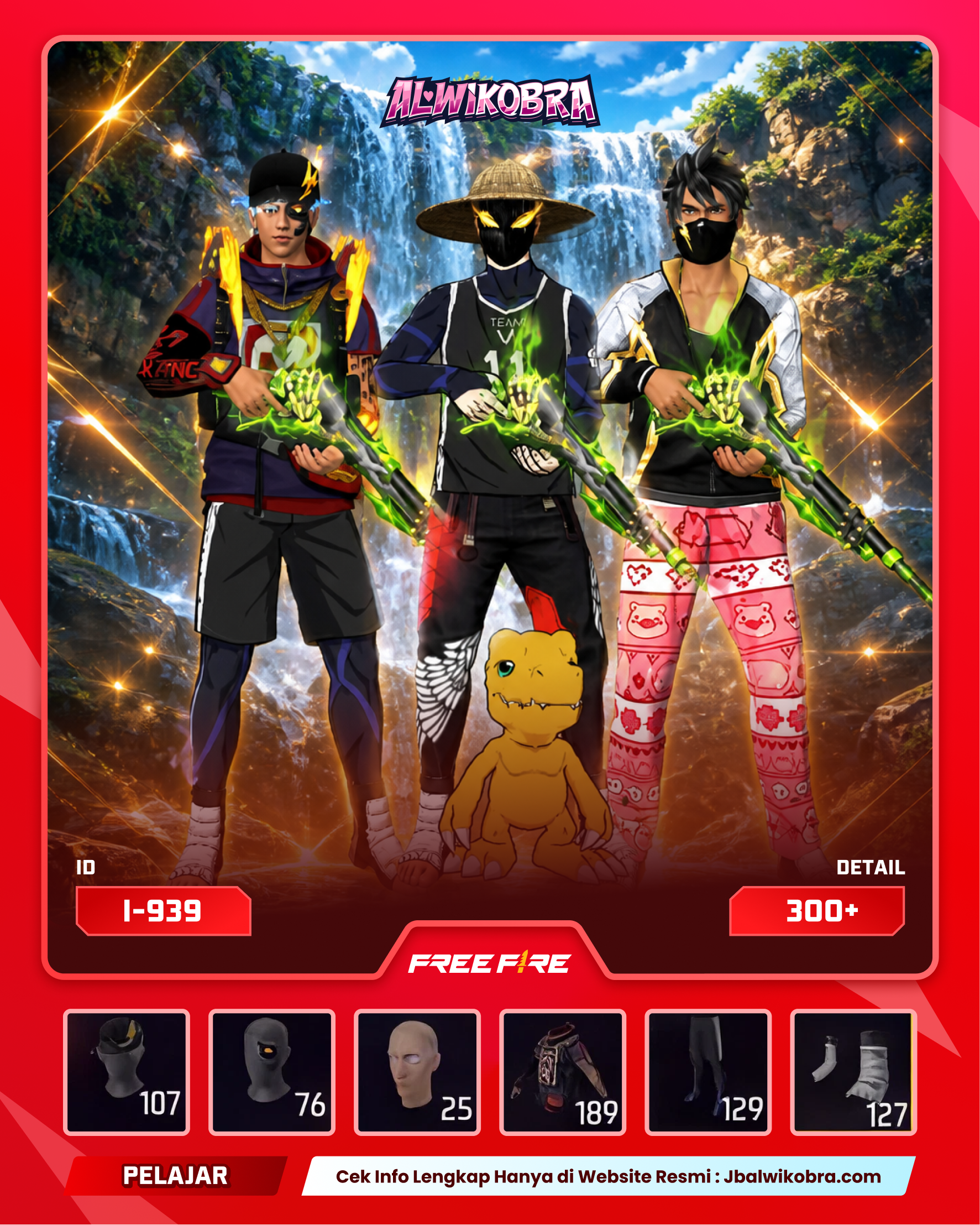 FREE FIRE 939 I — Free Fire — Reguler