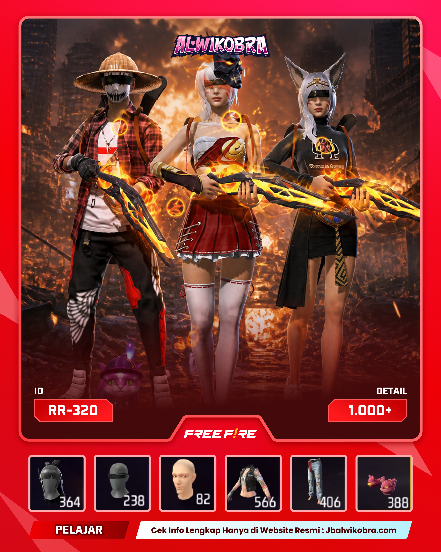 FREE FIRE RR320 — Free Fire — Pelajar