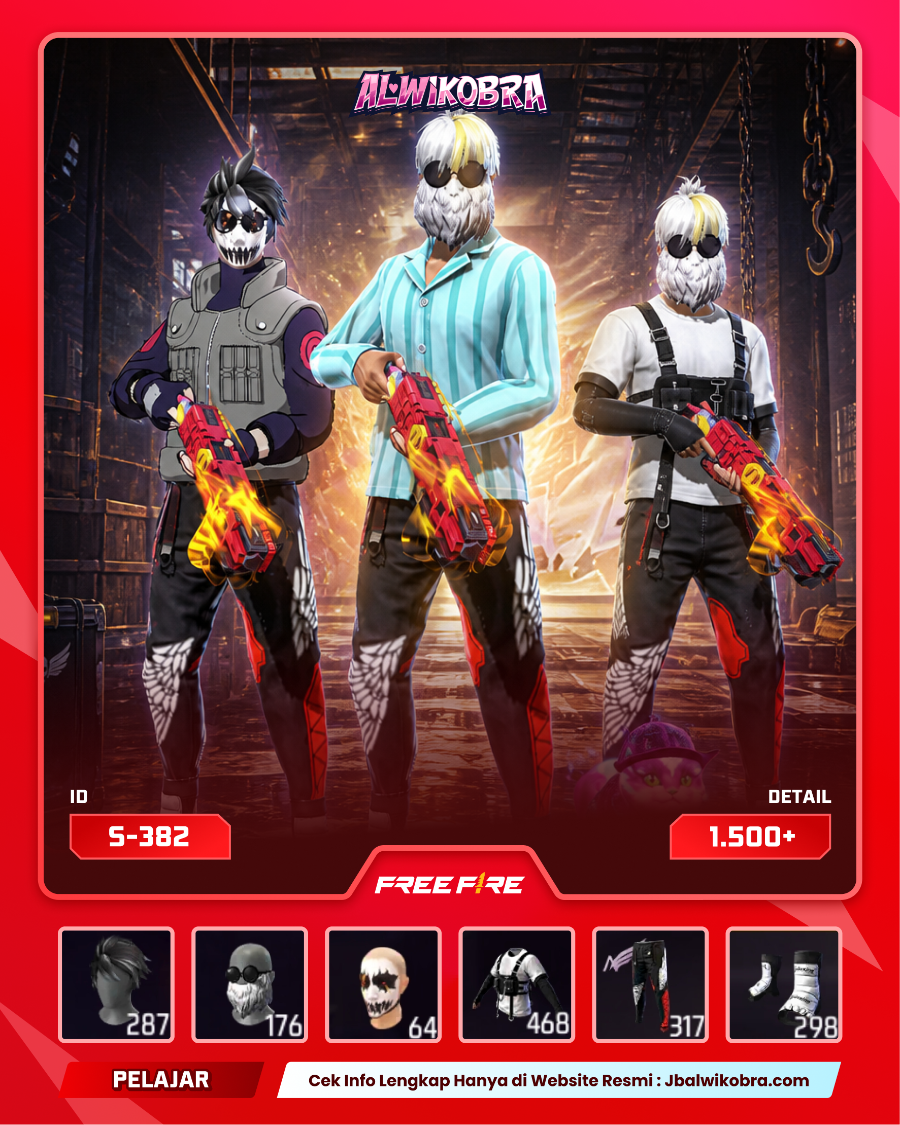 FREE FIRE S382 — Free Fire — Reguler
