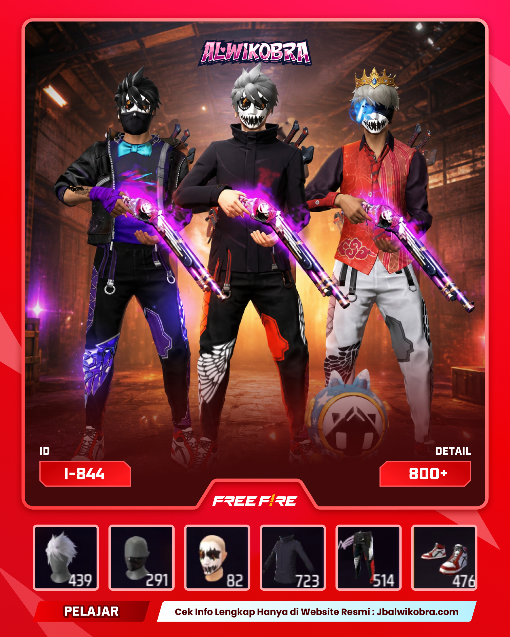 FREE FIRE 884 I — Free Fire — Pelajar