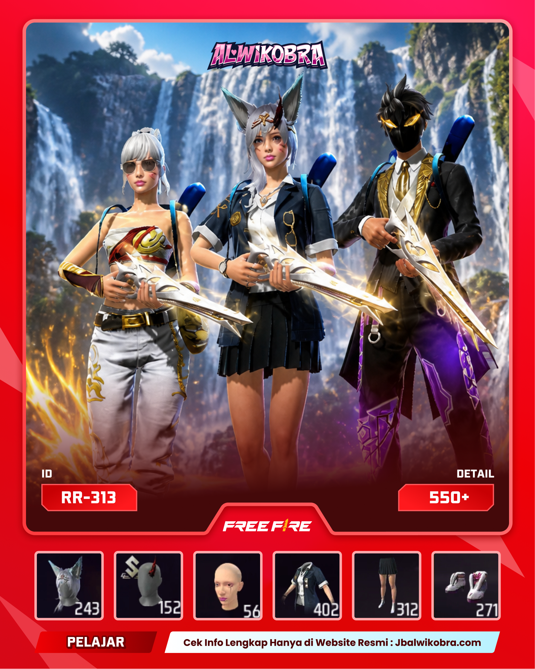 FREE FIRE RR313 — Free Fire — Pelajar