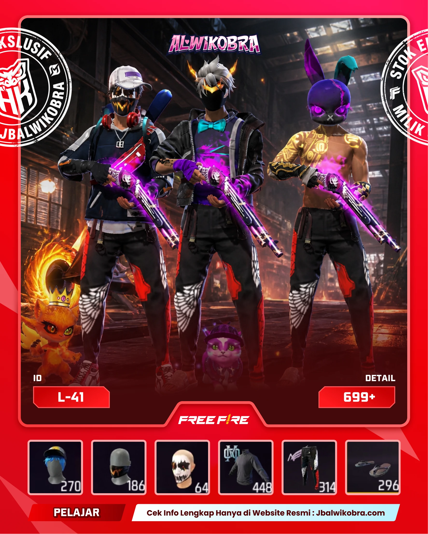 FREE FIRE L41 — Free Fire — Pelajar