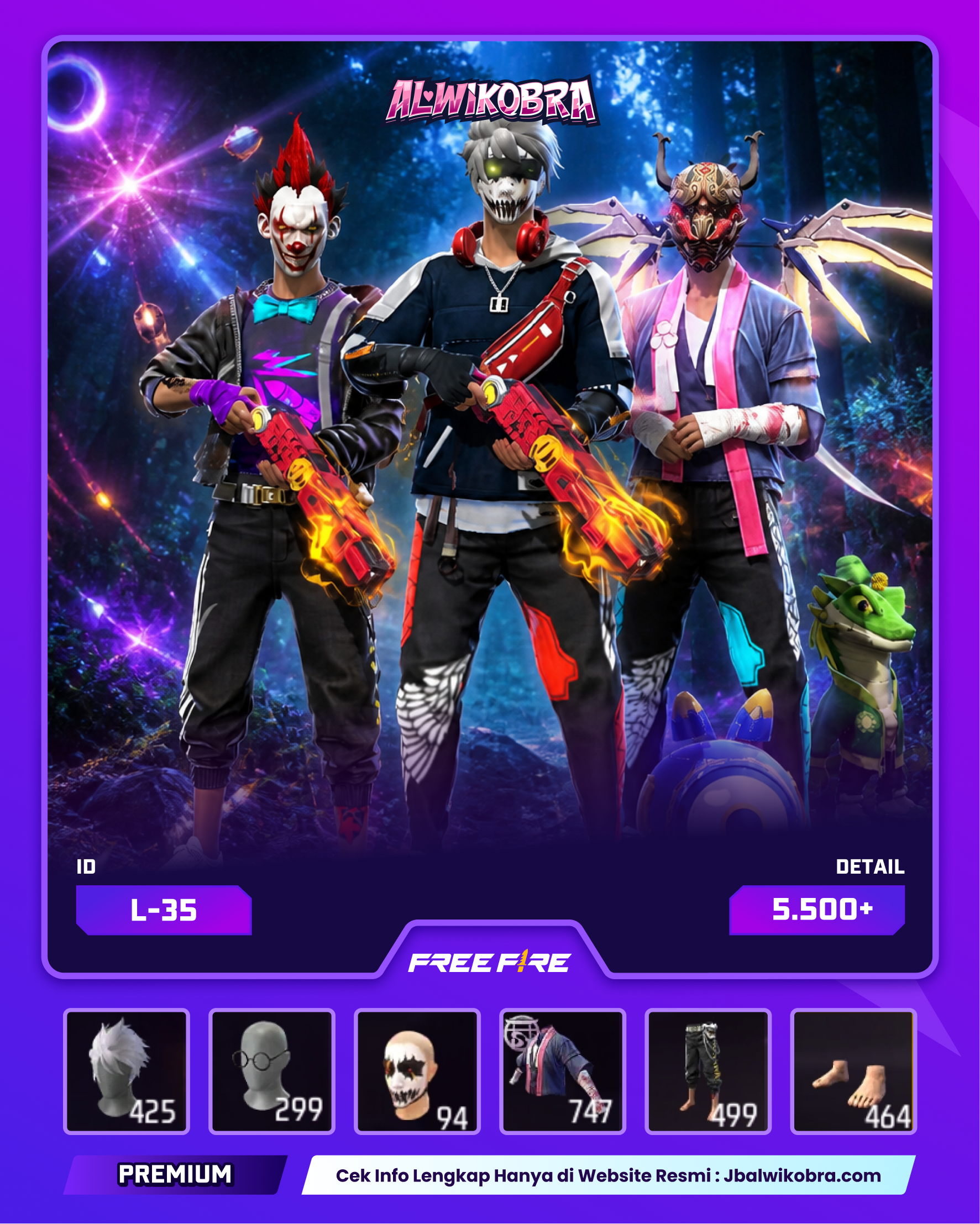 FREE FIRE L35 — Free Fire — Premium