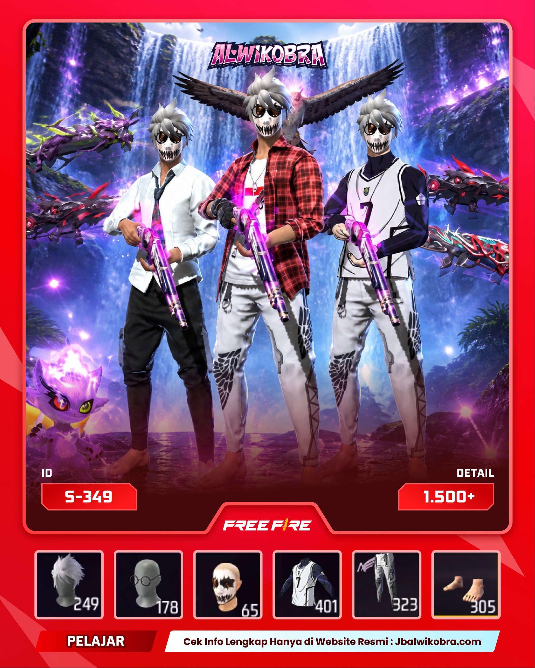 FREE FIRE S349 — Free Fire — Reguler