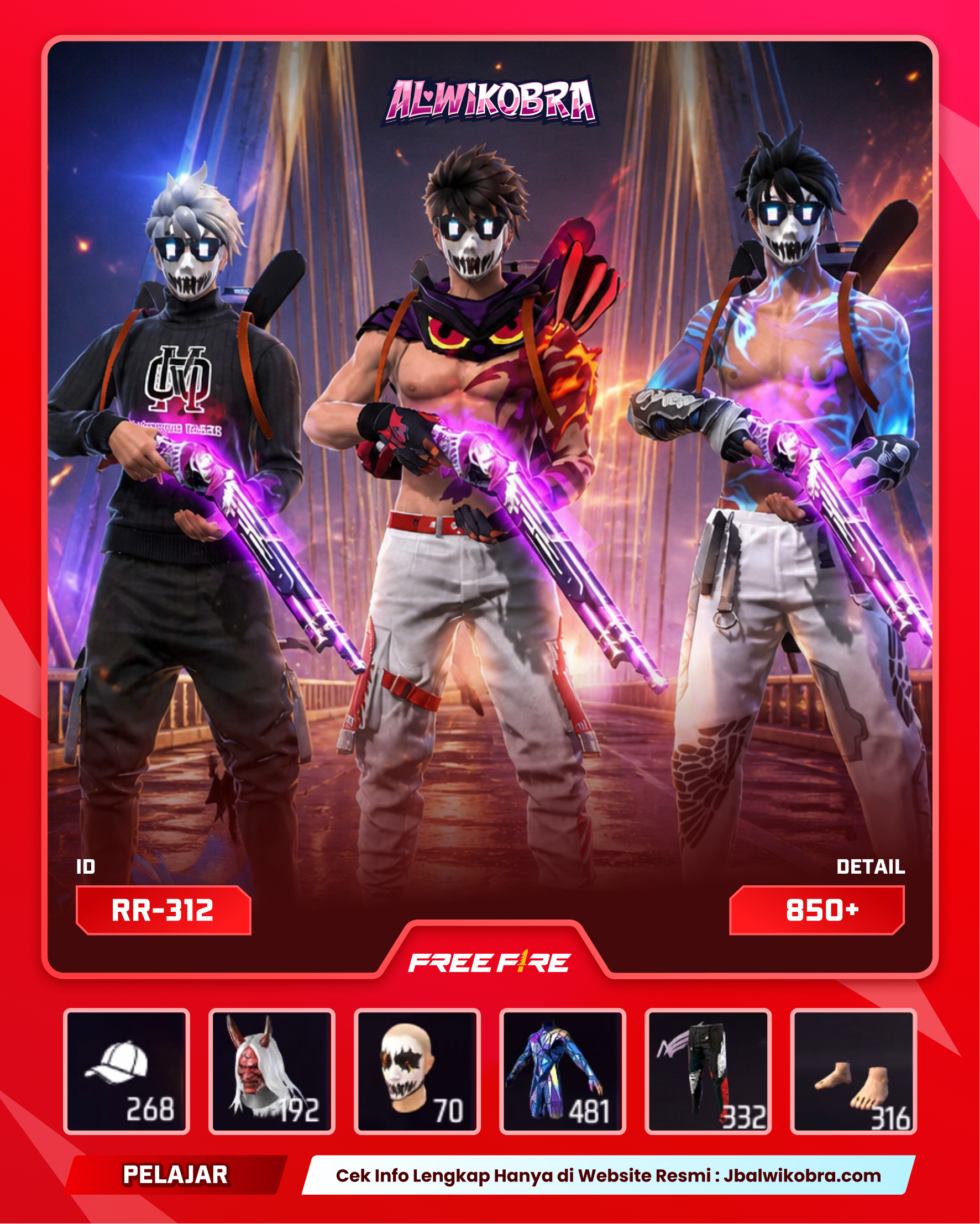 FREE FIRE RR312 — Free Fire — Pelajar