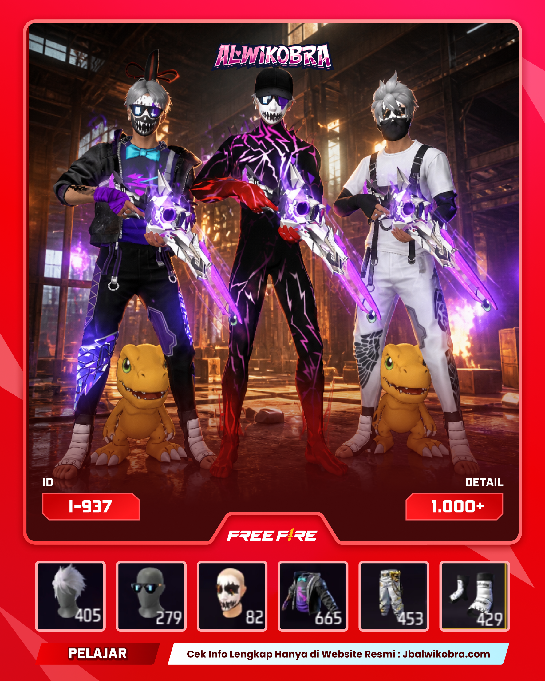 FREE FIRE 937 I — Free Fire — Pelajar