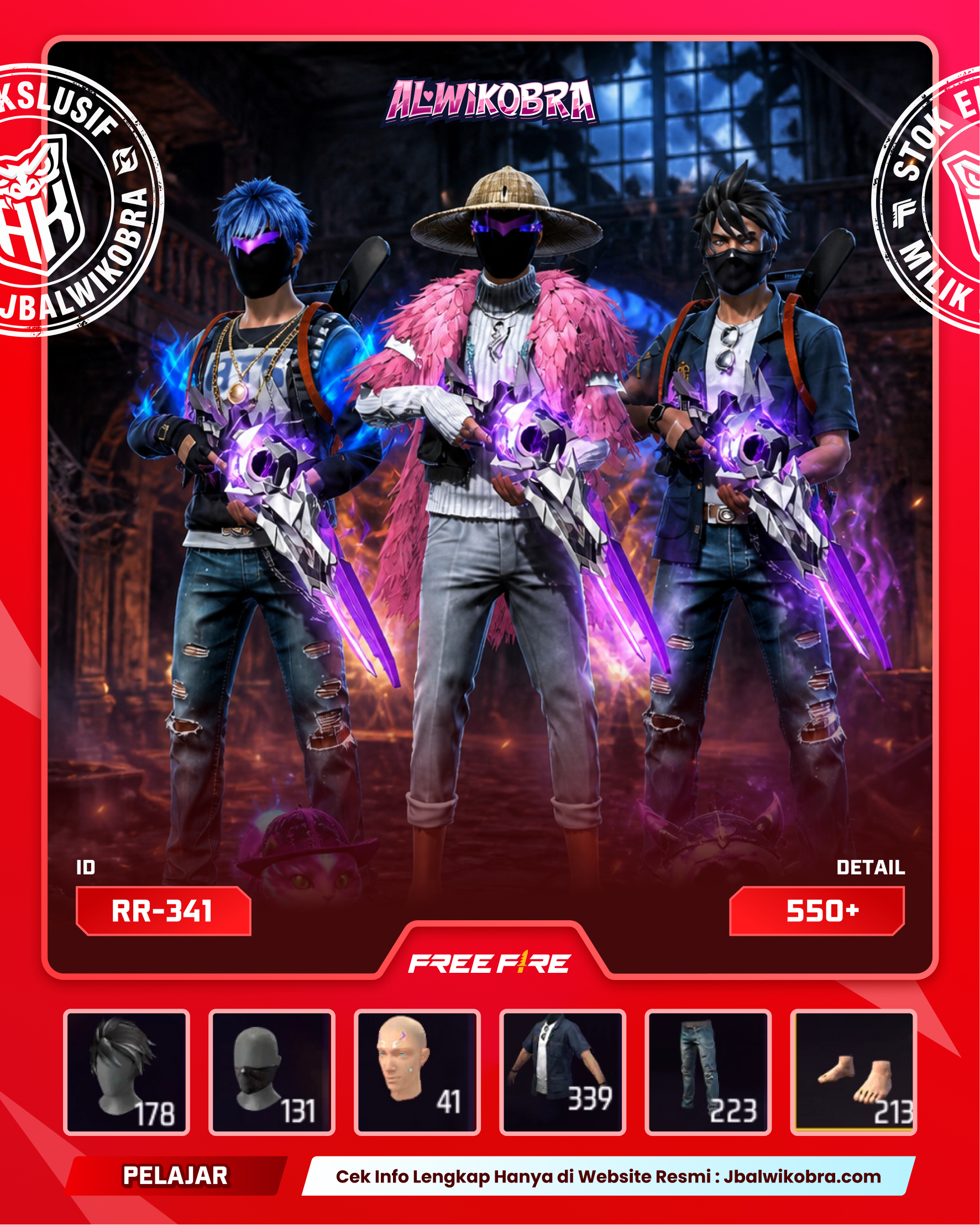 FREE FIRE RR341 — Free Fire — Pelajar