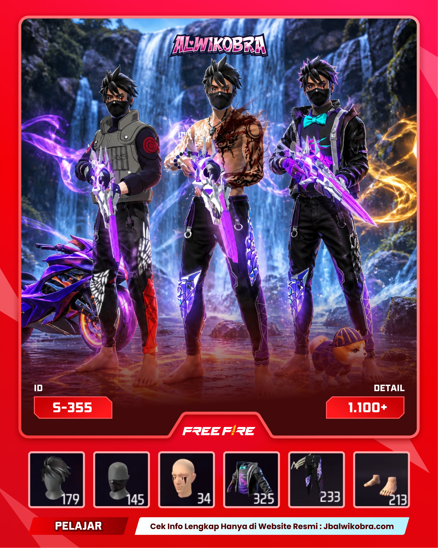 FREE FIRE S355 — Free Fire — Pelajar