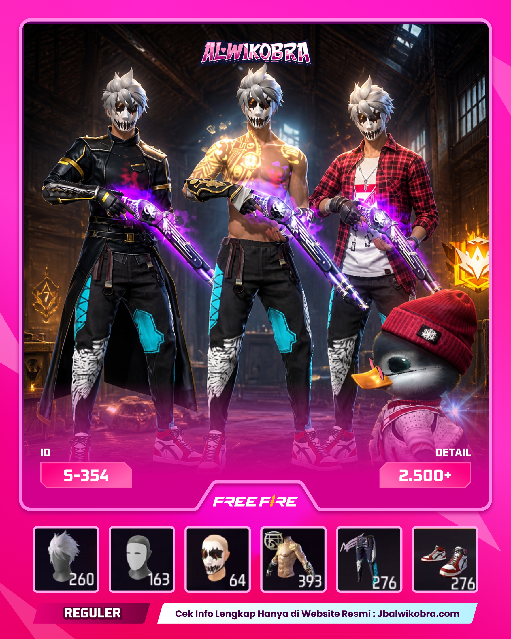 FREE FIRE S354 — Free Fire — Reguler