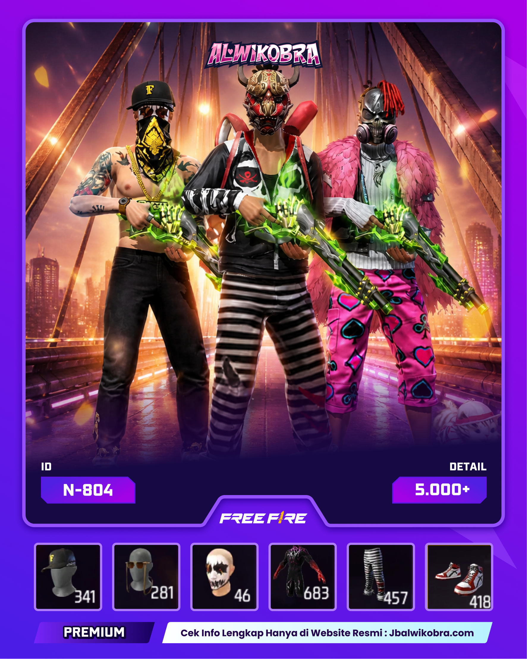 FREE FIRE N804 — Free Fire — Premium