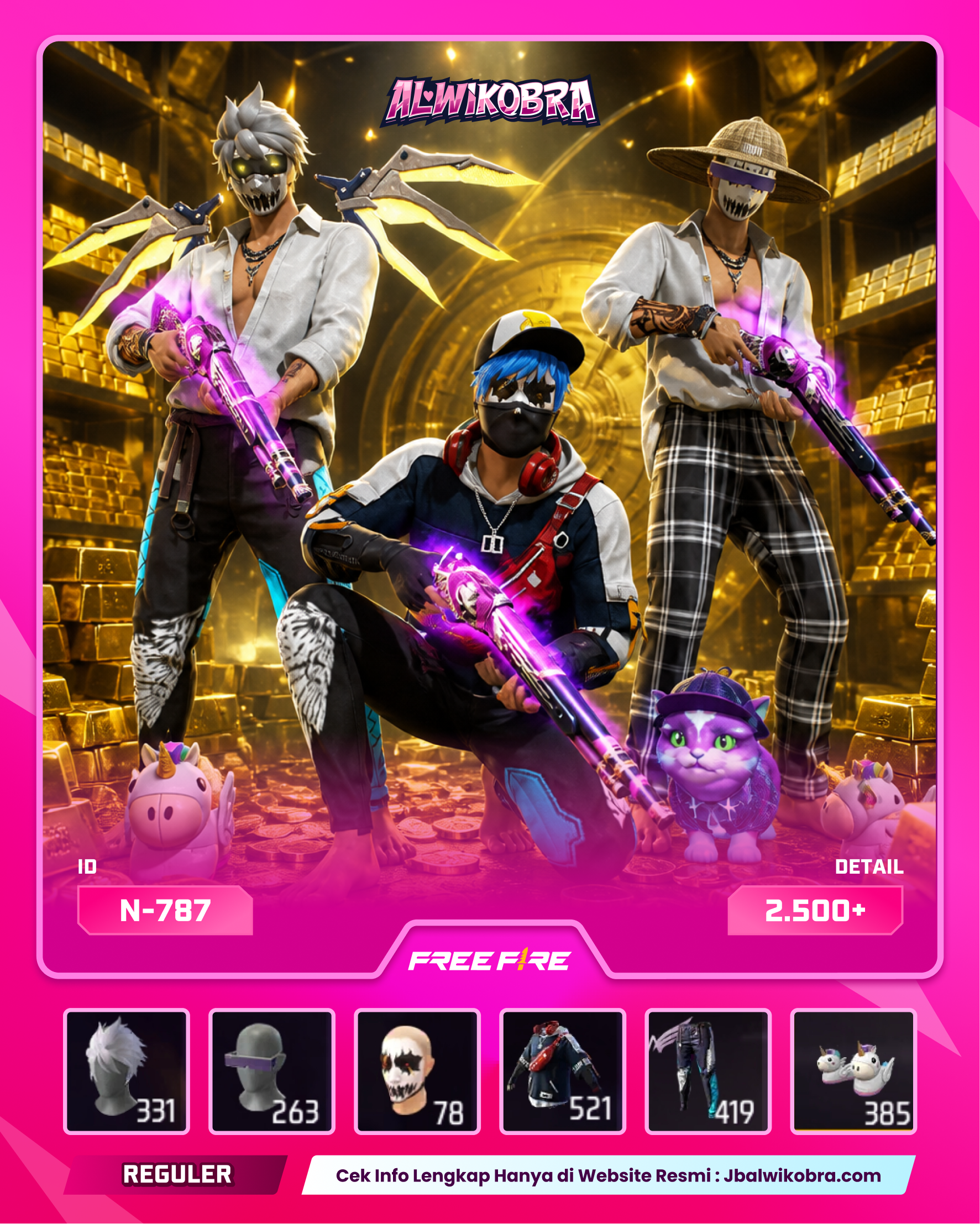 FREE FIRE N787 — Free Fire — Reguler