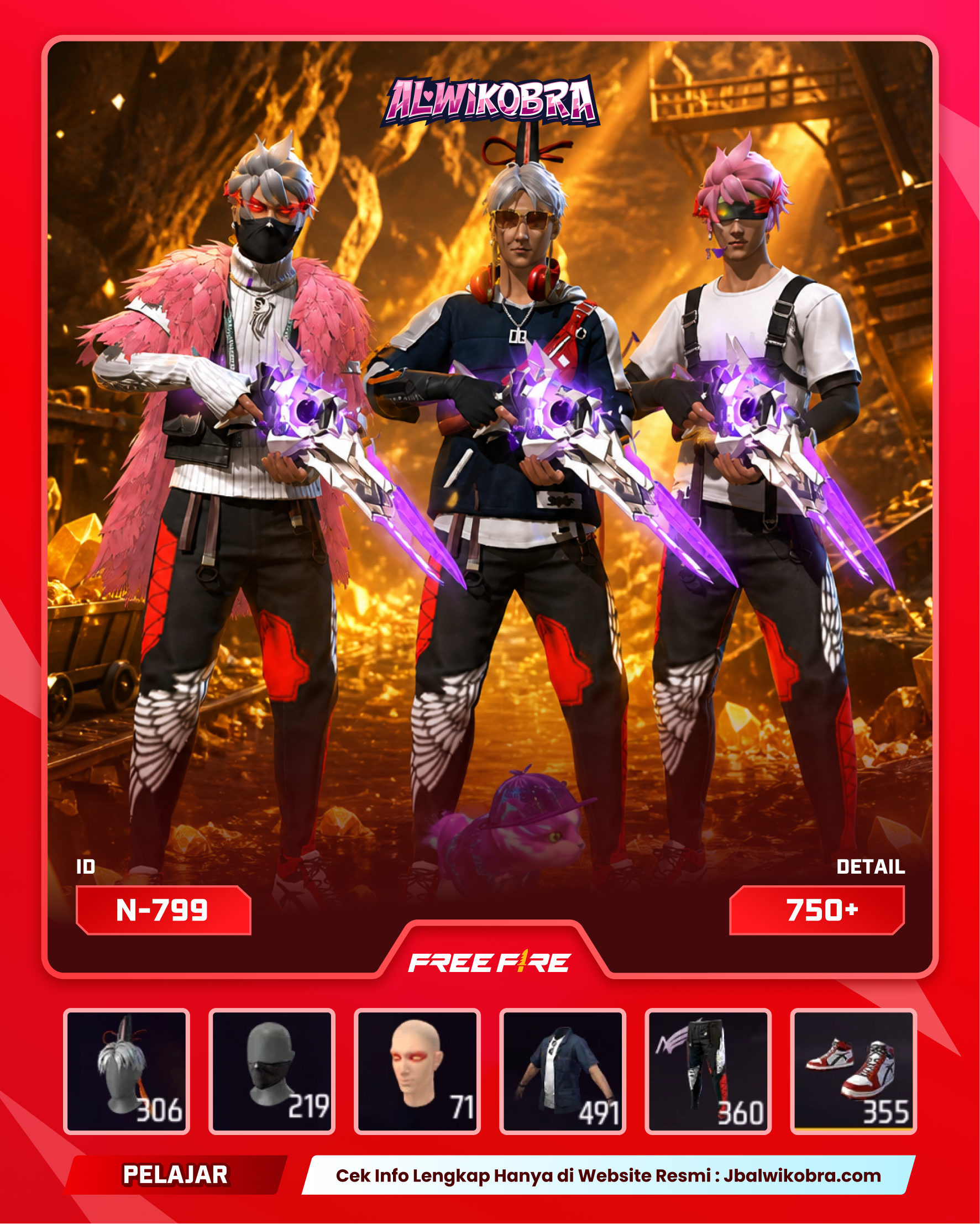 FREE FIRE N799 — Free Fire — Pelajar